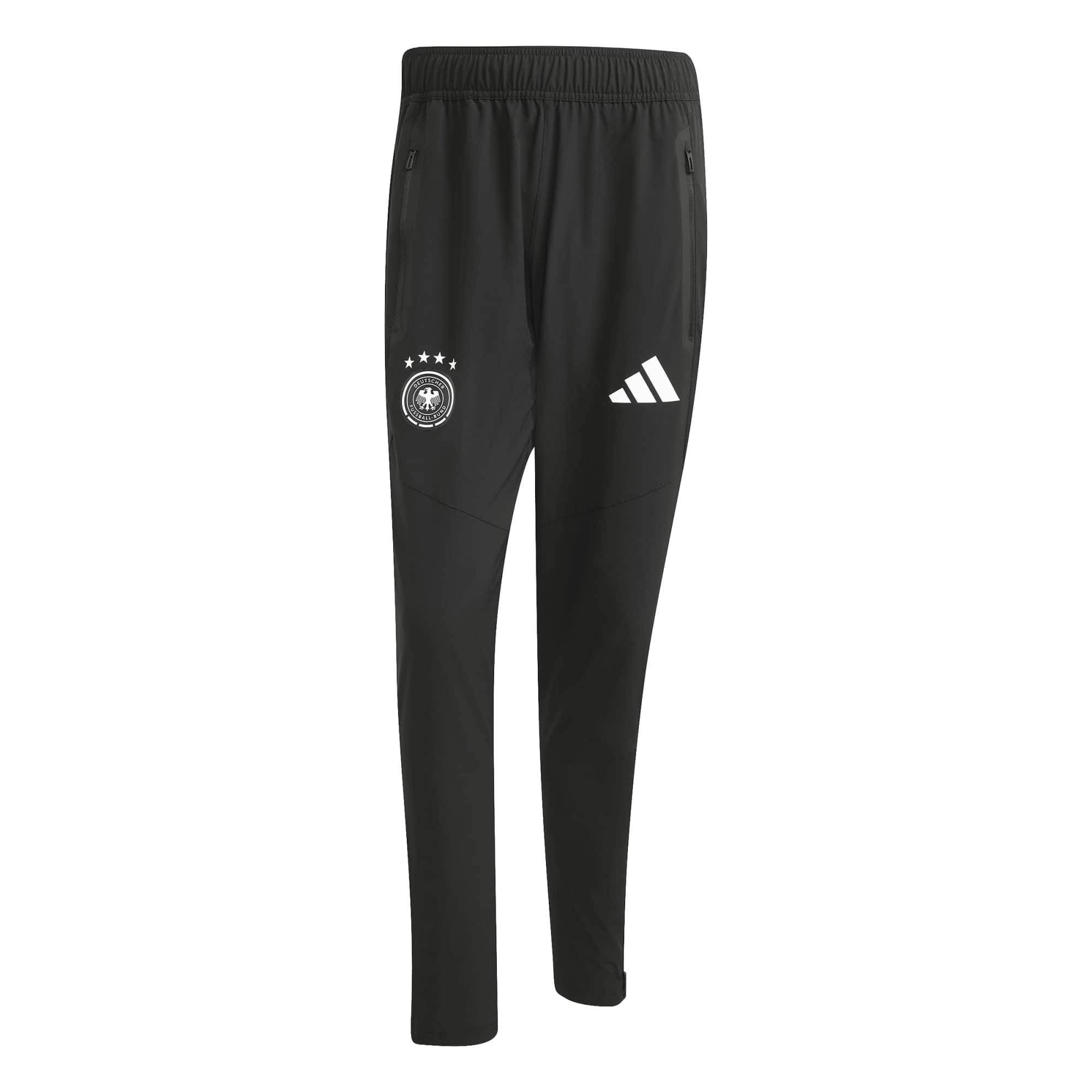 Germany National Team adidas Tiro Travel Pants - Black, , rebel_hi-res
