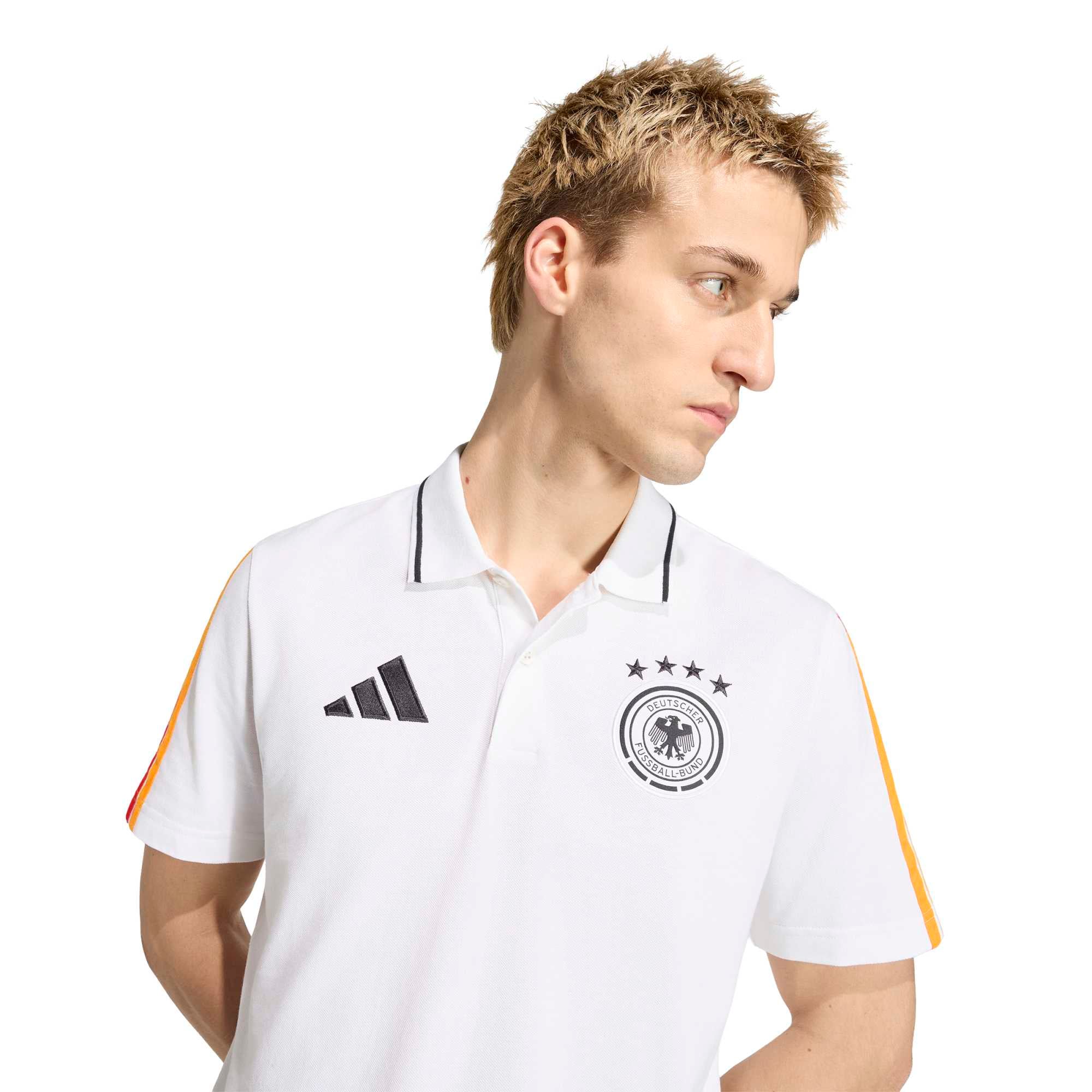 Germany National Team adidas DNA Polo - White, , rebel_hi-res