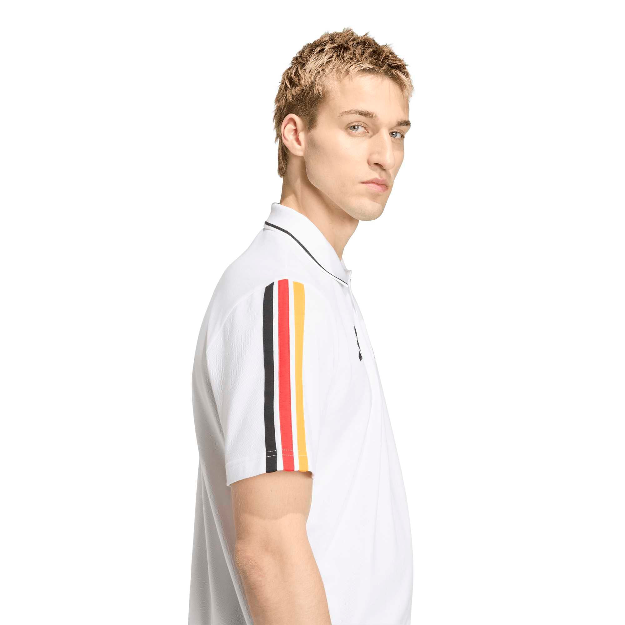 Germany National Team adidas DNA Polo - White, , rebel_hi-res
