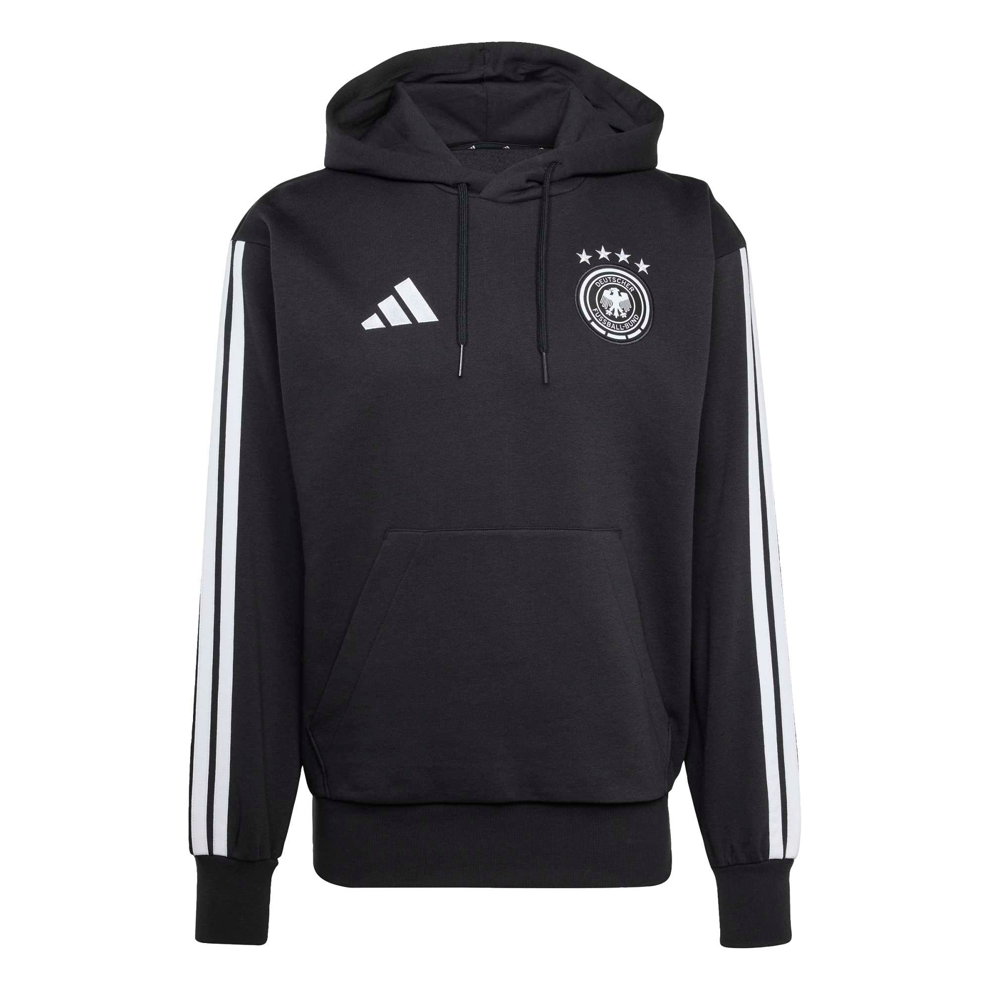 Germany National Team adidas DNA Fleece Hoodie - Black, , rebel_hi-res