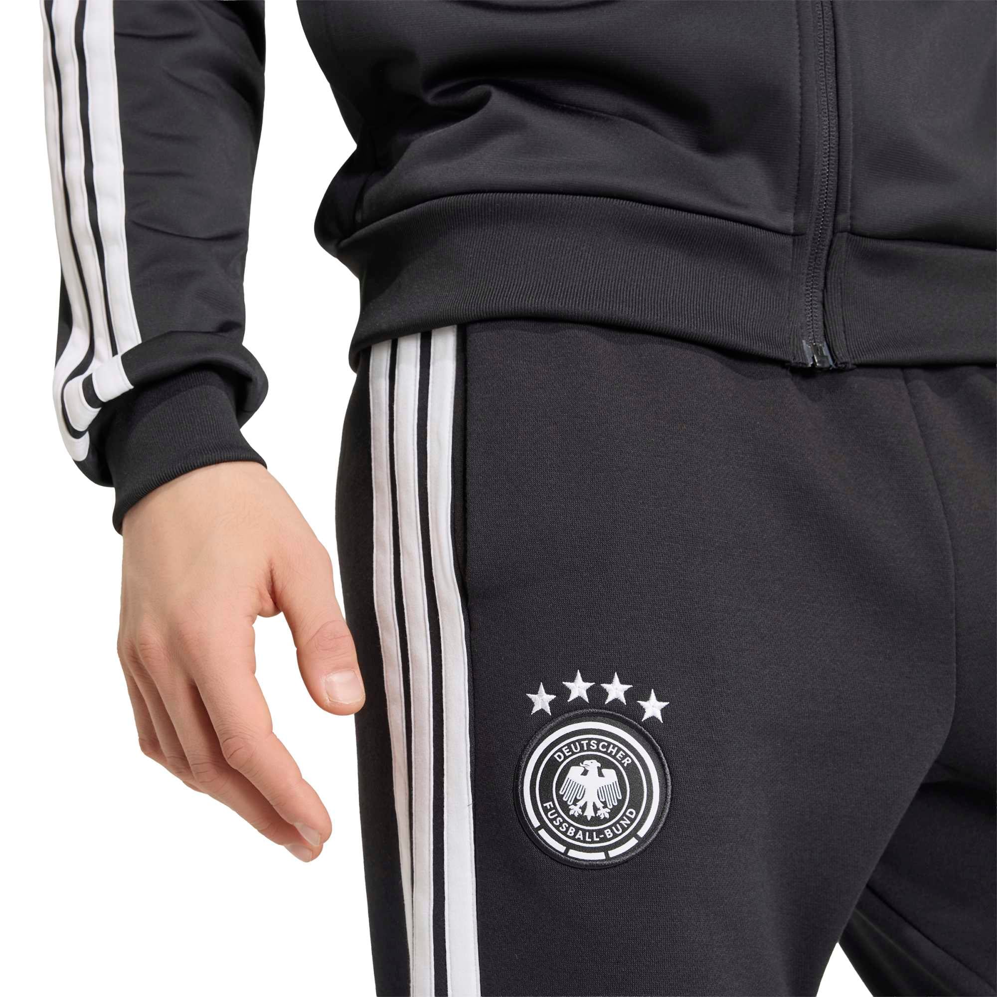 Germany National Team adidas DNA Fleece Pants - Black, , rebel_hi-res