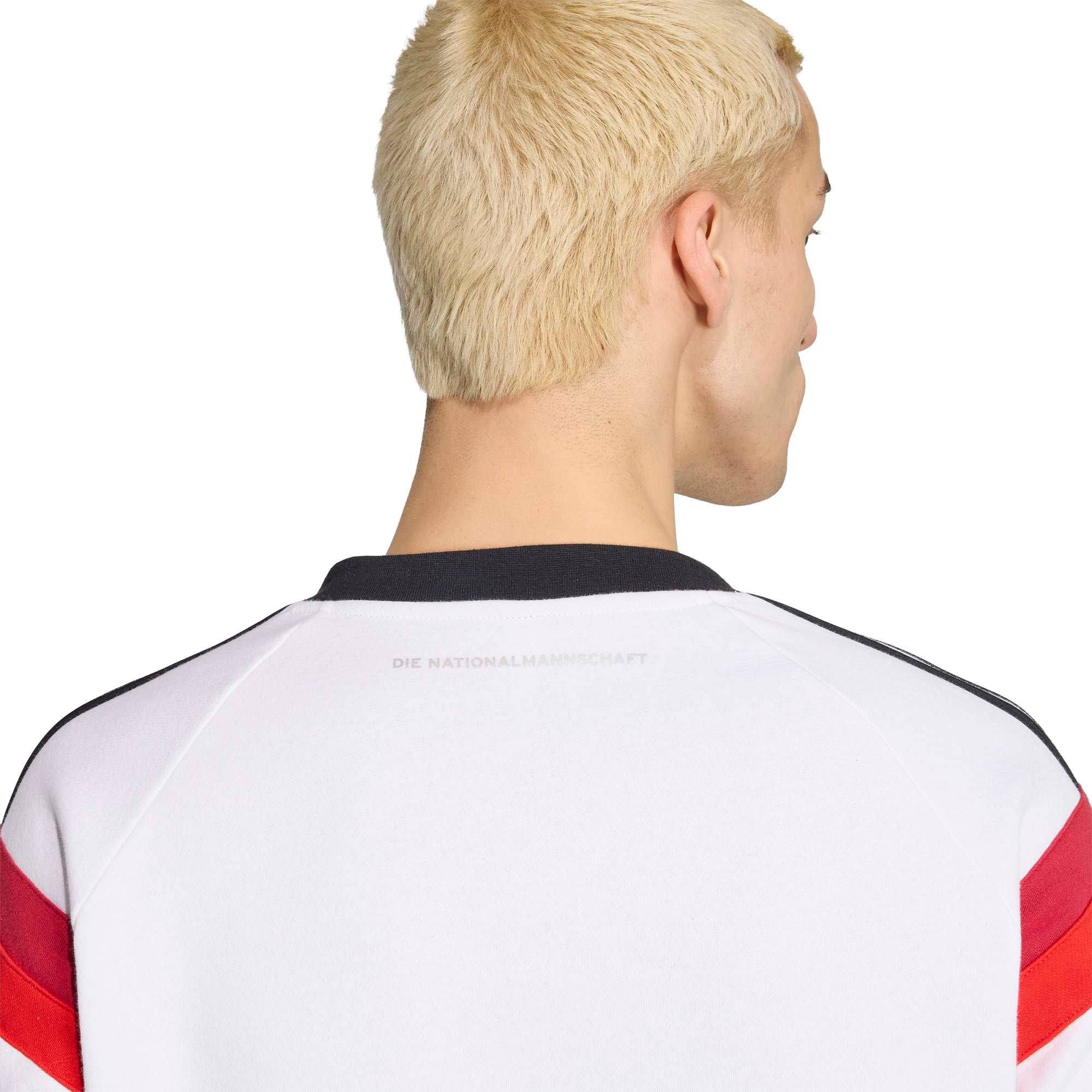 Germany National Team adidas 2014 Away Crew Sweater - White, , rebel_hi-res