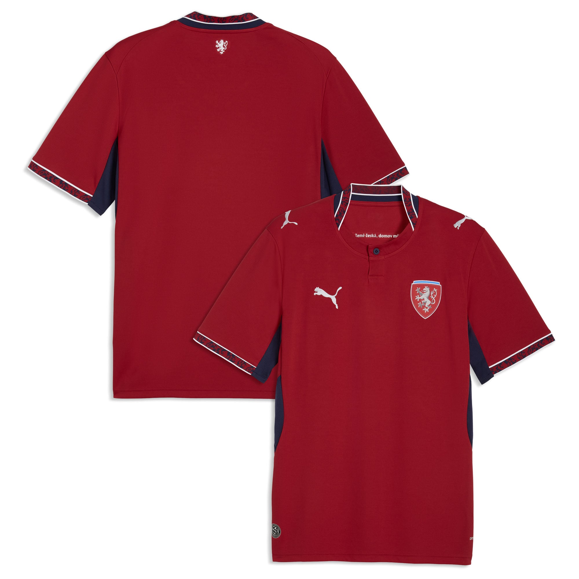 Czech Republic PUMA Home Shirt 2026, , rebel_hi-res