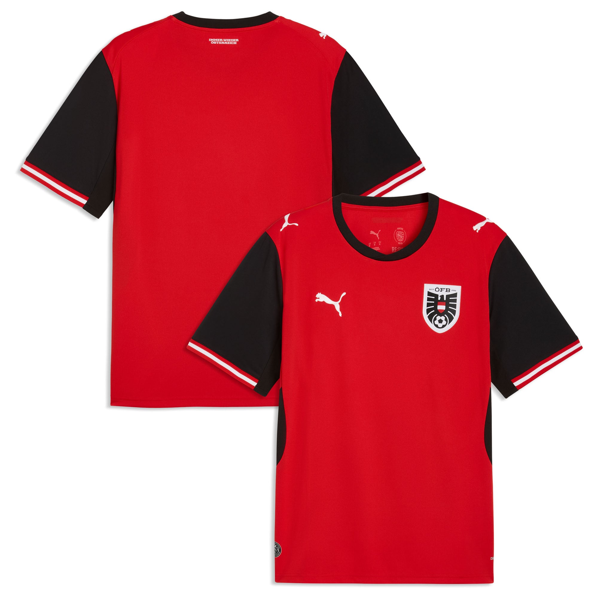 Austria PUMA Home Shirt 2026, , rebel_hi-res