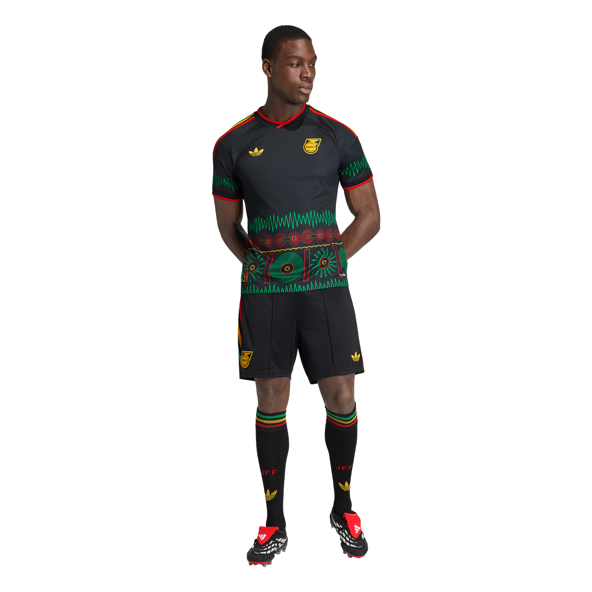 Jamaica adidas Away Shorts 2026, , rebel_hi-res