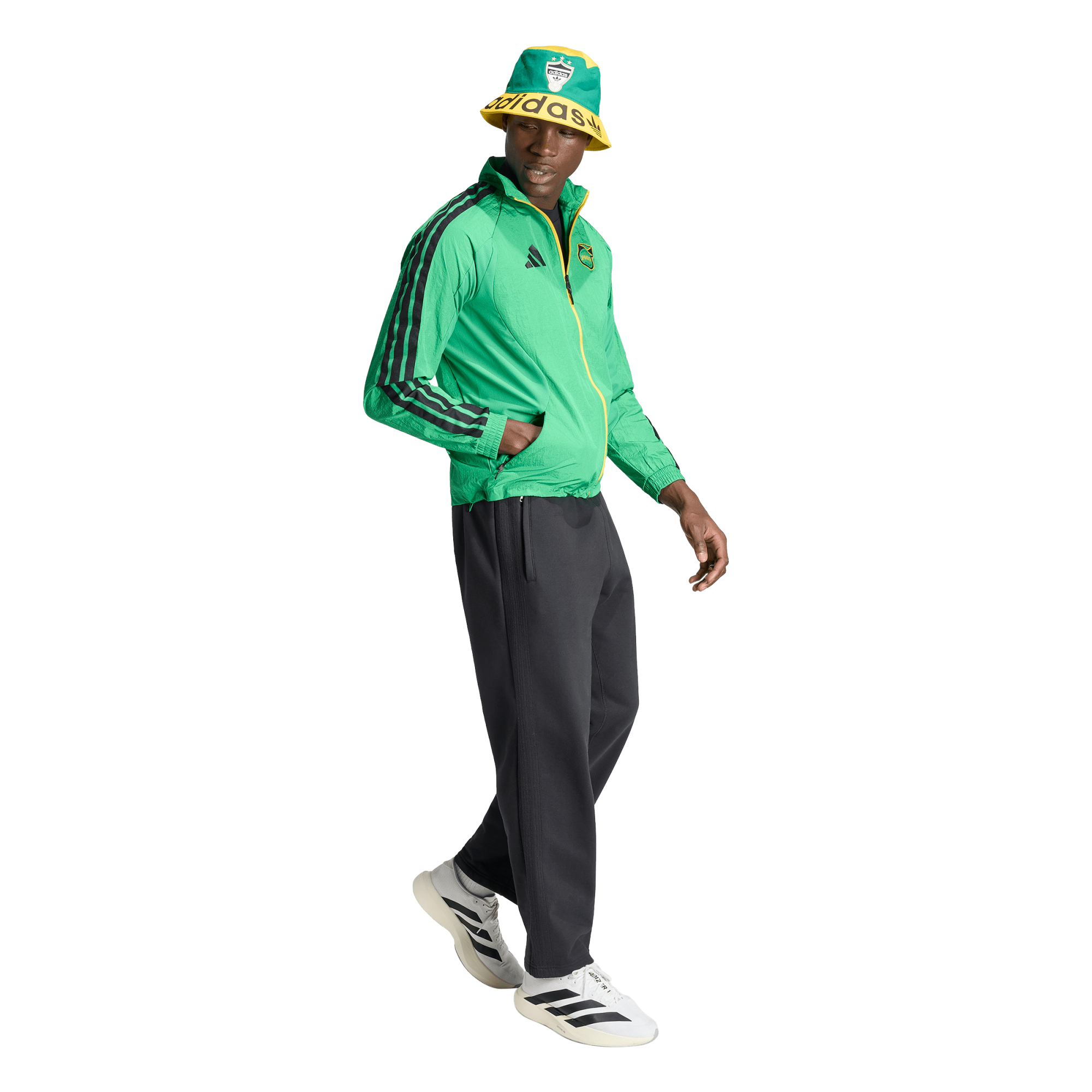 Jamaica adidas Home Anthem Jacket - Green, , rebel_hi-res