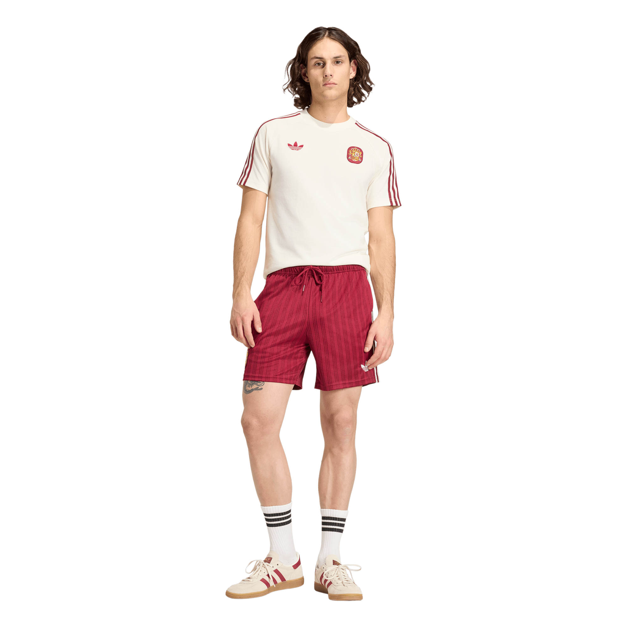 Spain adidas Originals Shorts - Dark Red, , rebel_hi-res