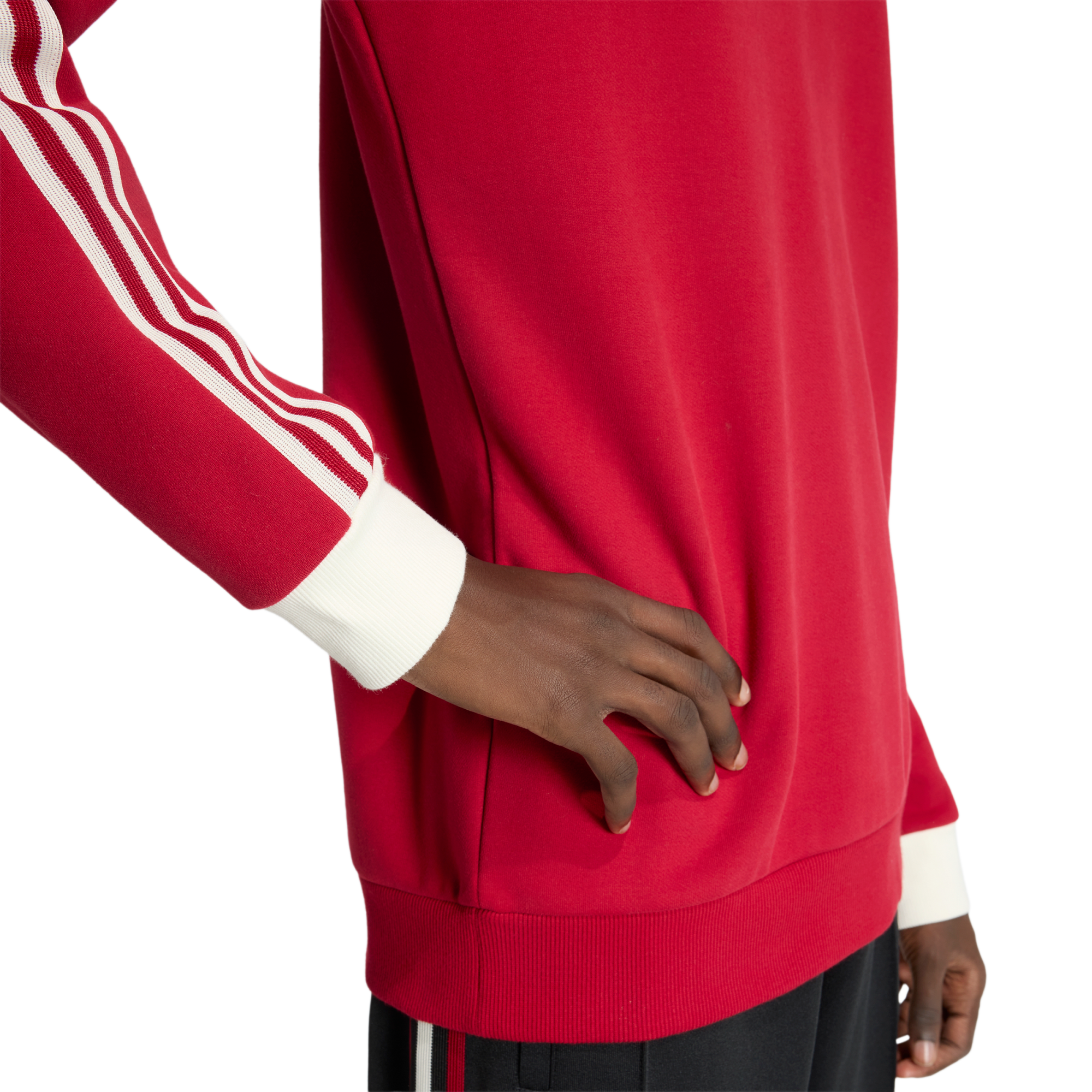 Manchester United adidas Originals Crew Sweater - Red, , rebel_hi-res