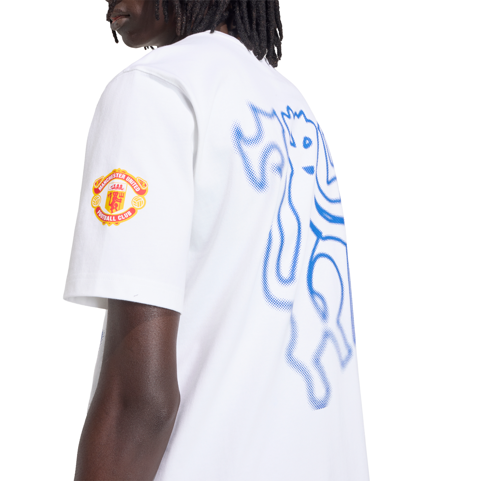 Manchester United adidas Originals 1990 Away T-Shirt - White, , rebel_hi-res