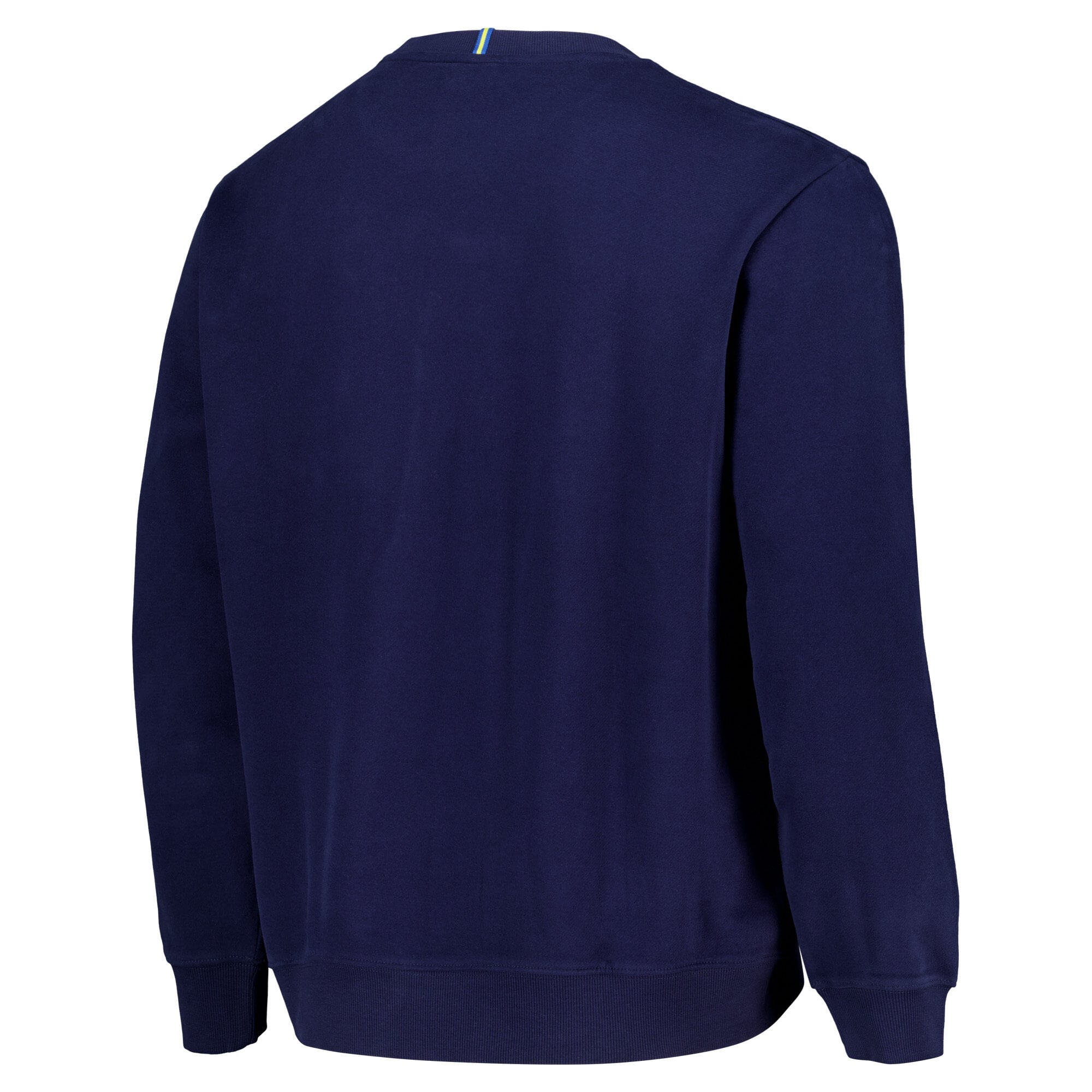 Leeds United Essentials Crew Sweatshirt - Maritime Blue - Mens, , rebel_hi-res