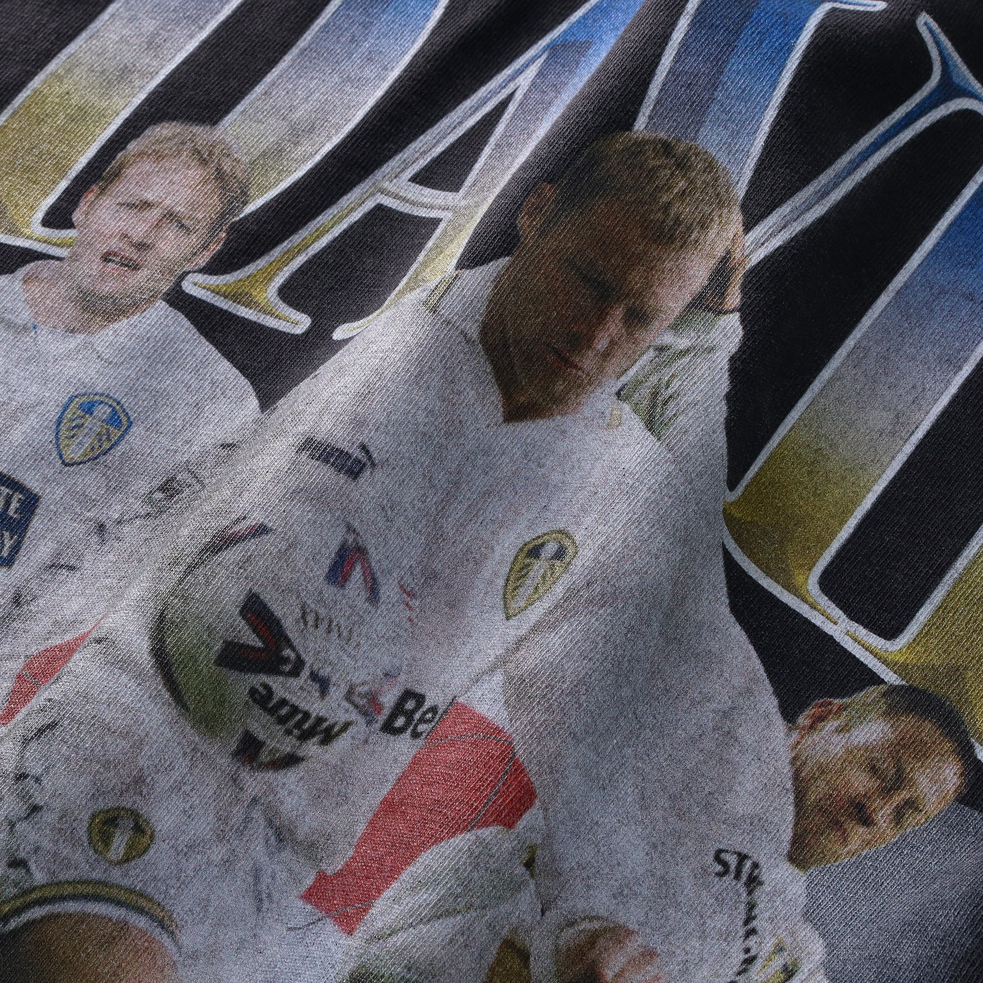 Leeds United David Batty T-Shirt - Black - Mens, , rebel_hi-res