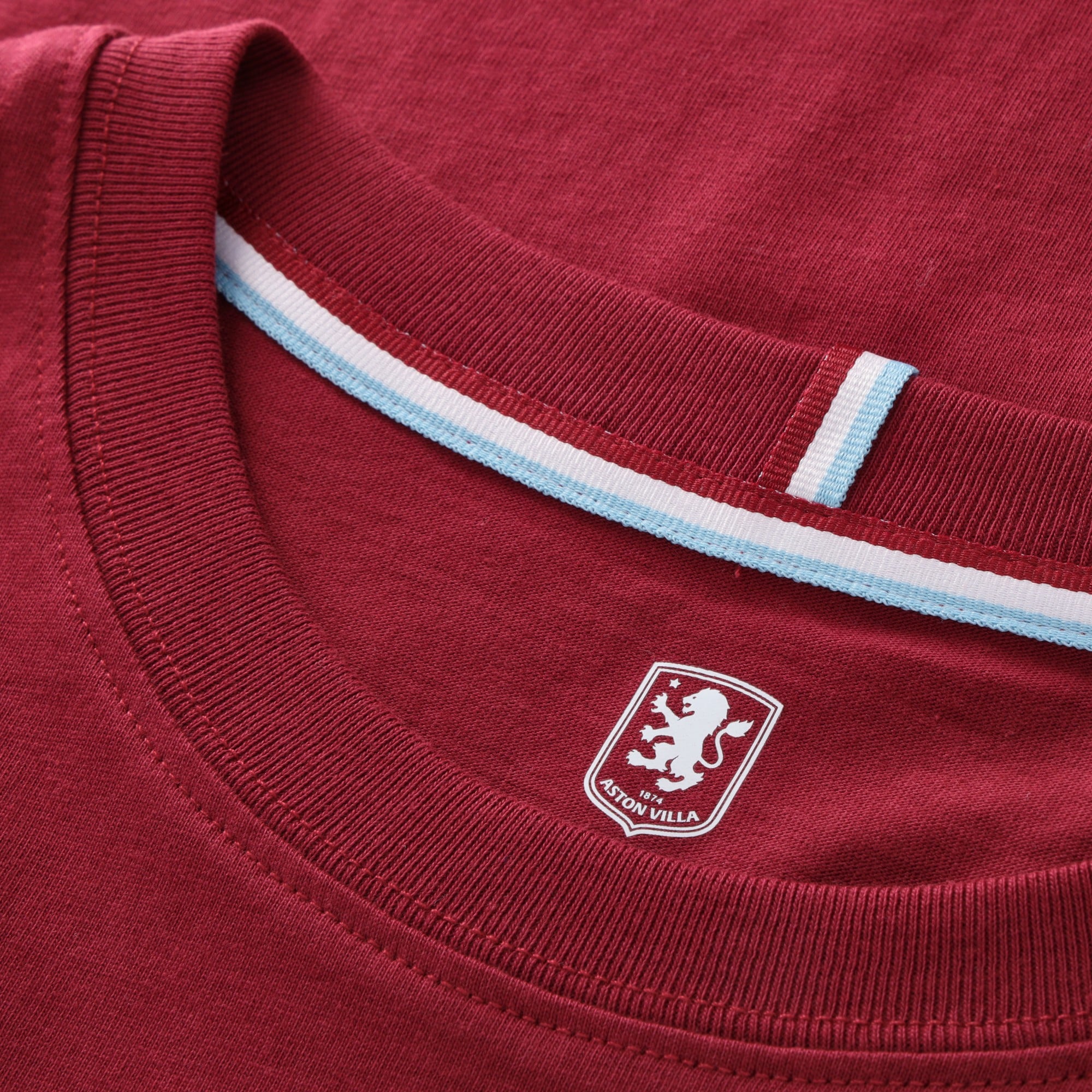 Aston Villa Essentials T-Shirt - Rhododendron - Mens, , rebel_hi-res