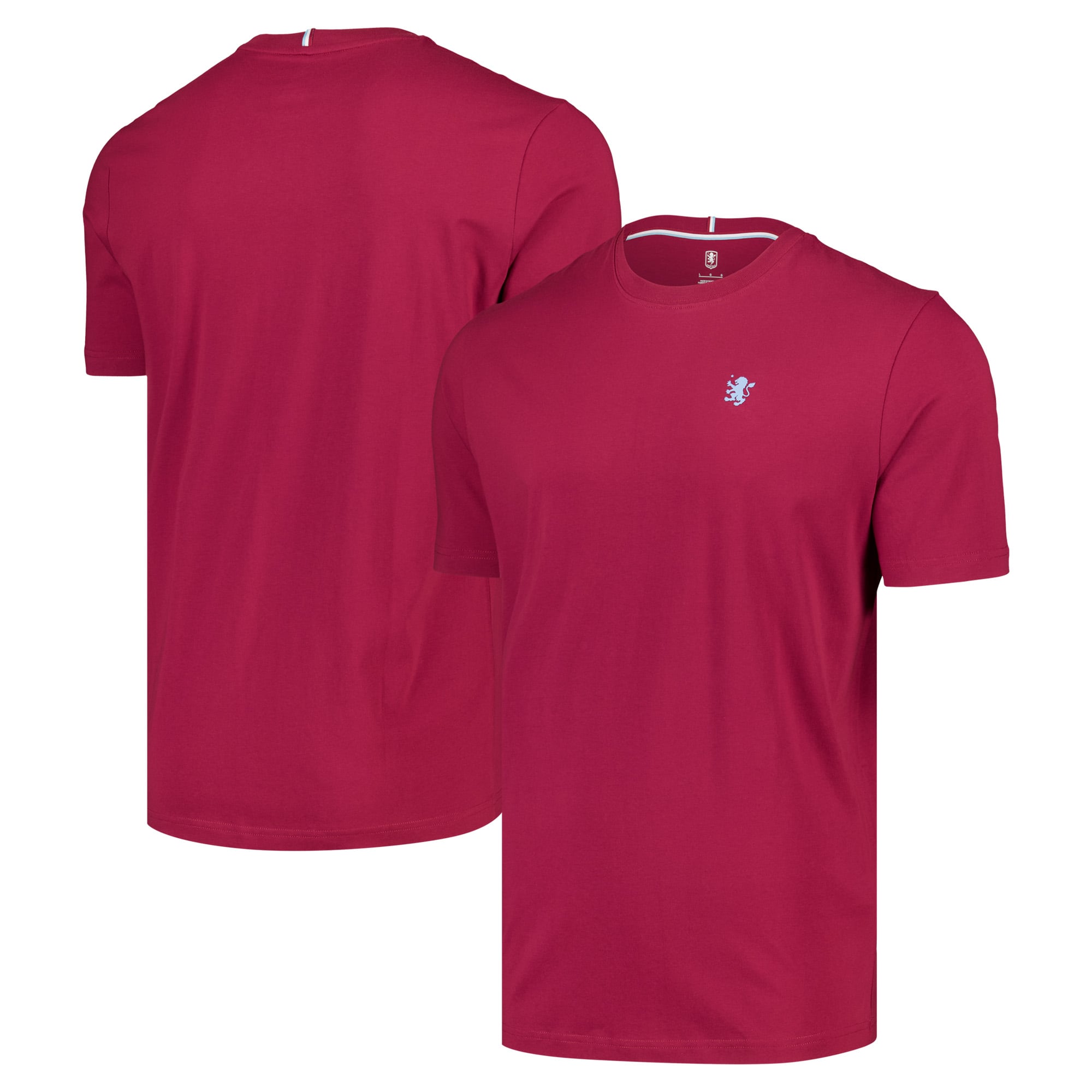 Aston Villa Essentials T-Shirt - Rhododendron - Mens, , rebel_hi-res