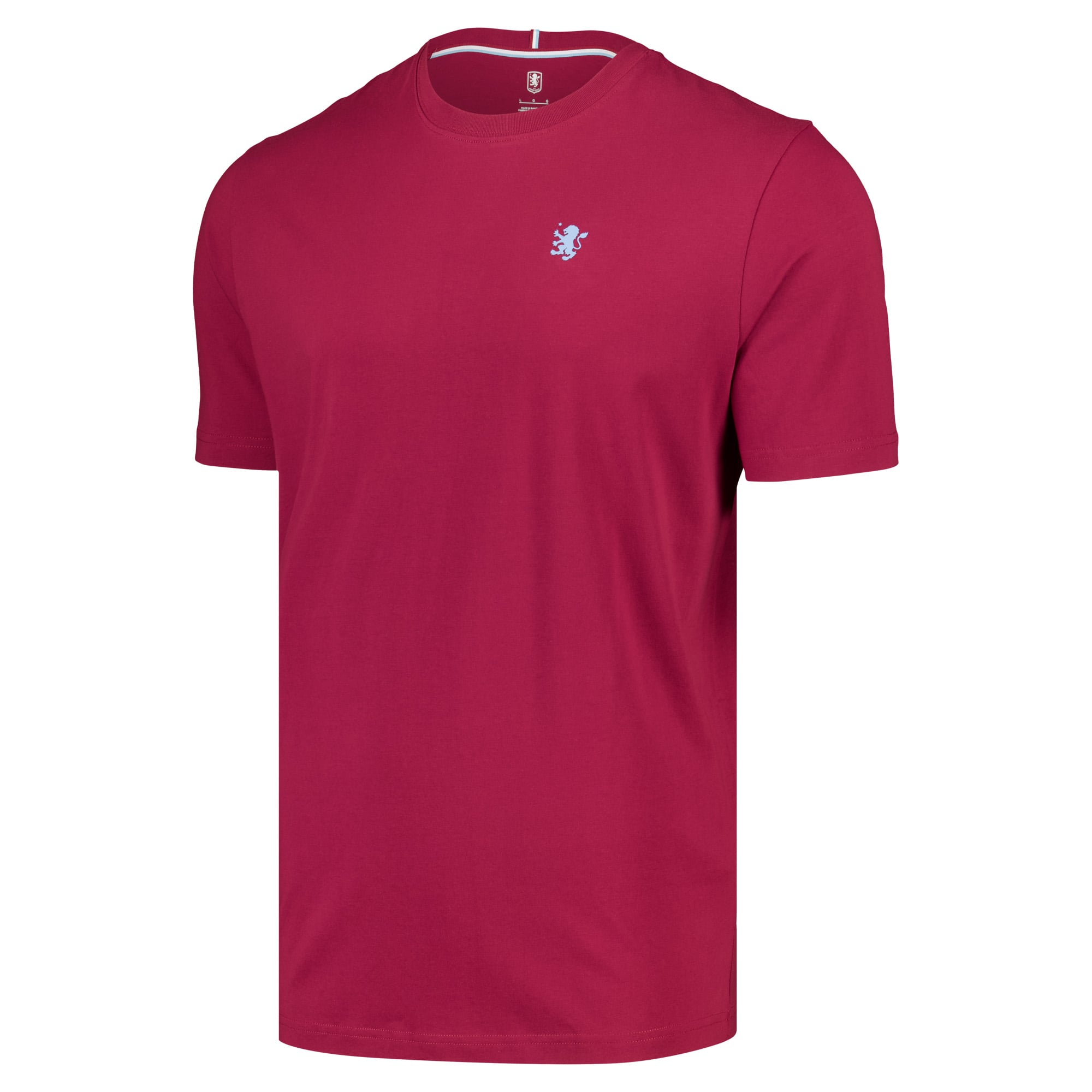 Aston Villa Essentials T-Shirt - Rhododendron - Mens, , rebel_hi-res