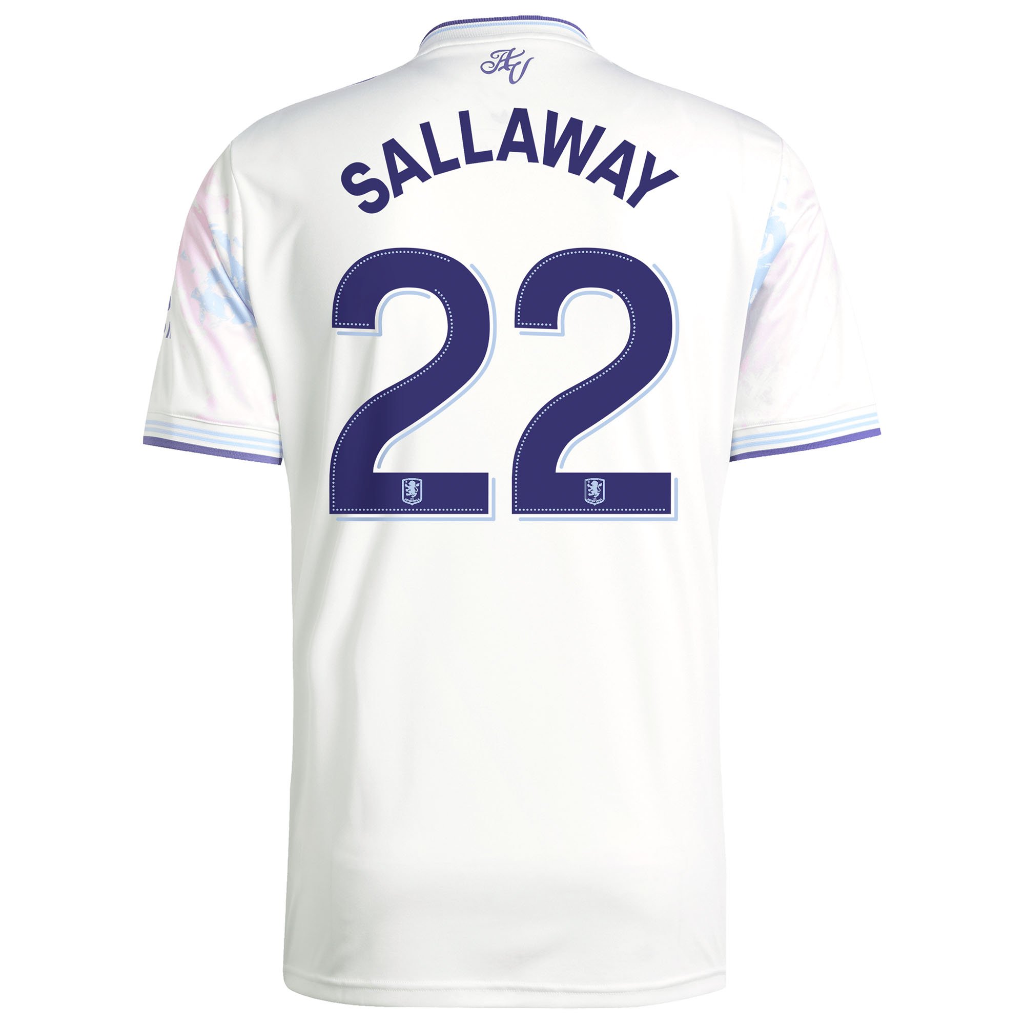 Aston Villa adidas Third Shirt 2025-26 with Sallaway&nbsp; 22 Cup printing, , rebel_hi-res