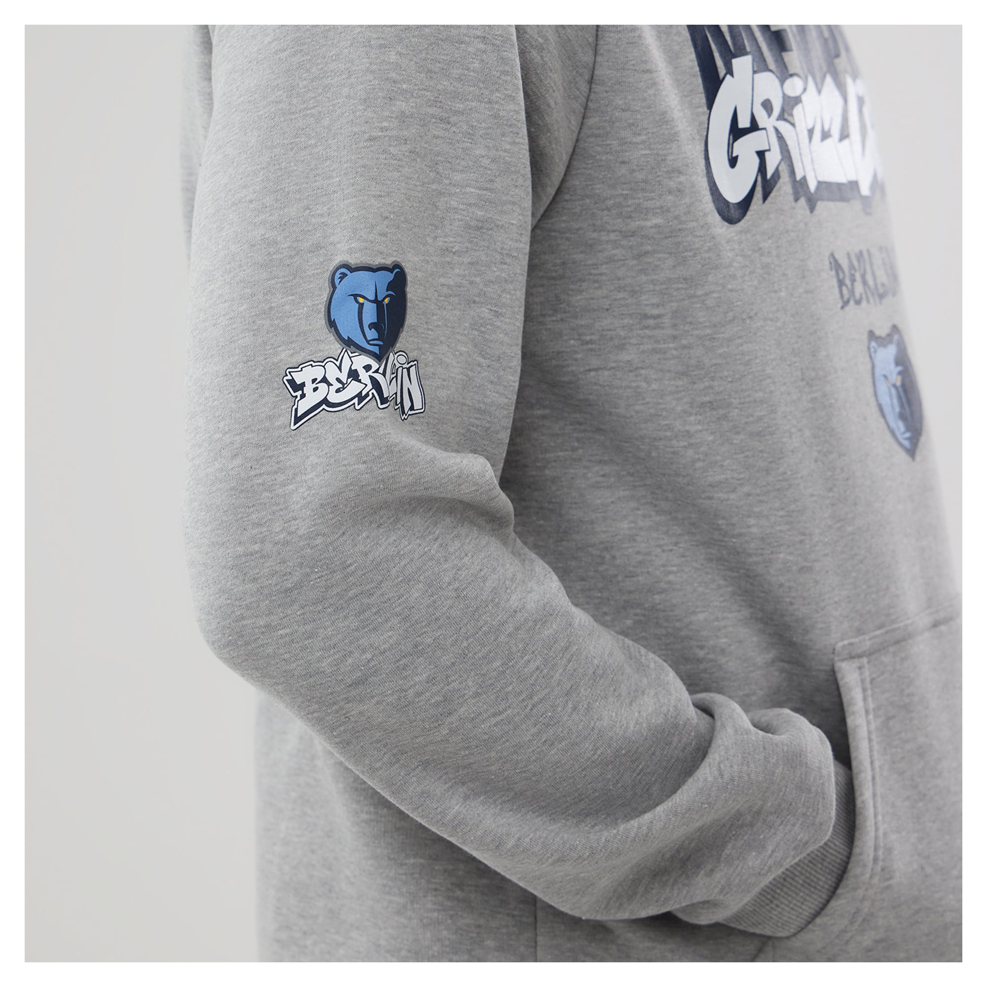 Memphis Grizzlies New Era NBA Berlin Game 2026 Hoodie, , rebel_hi-res