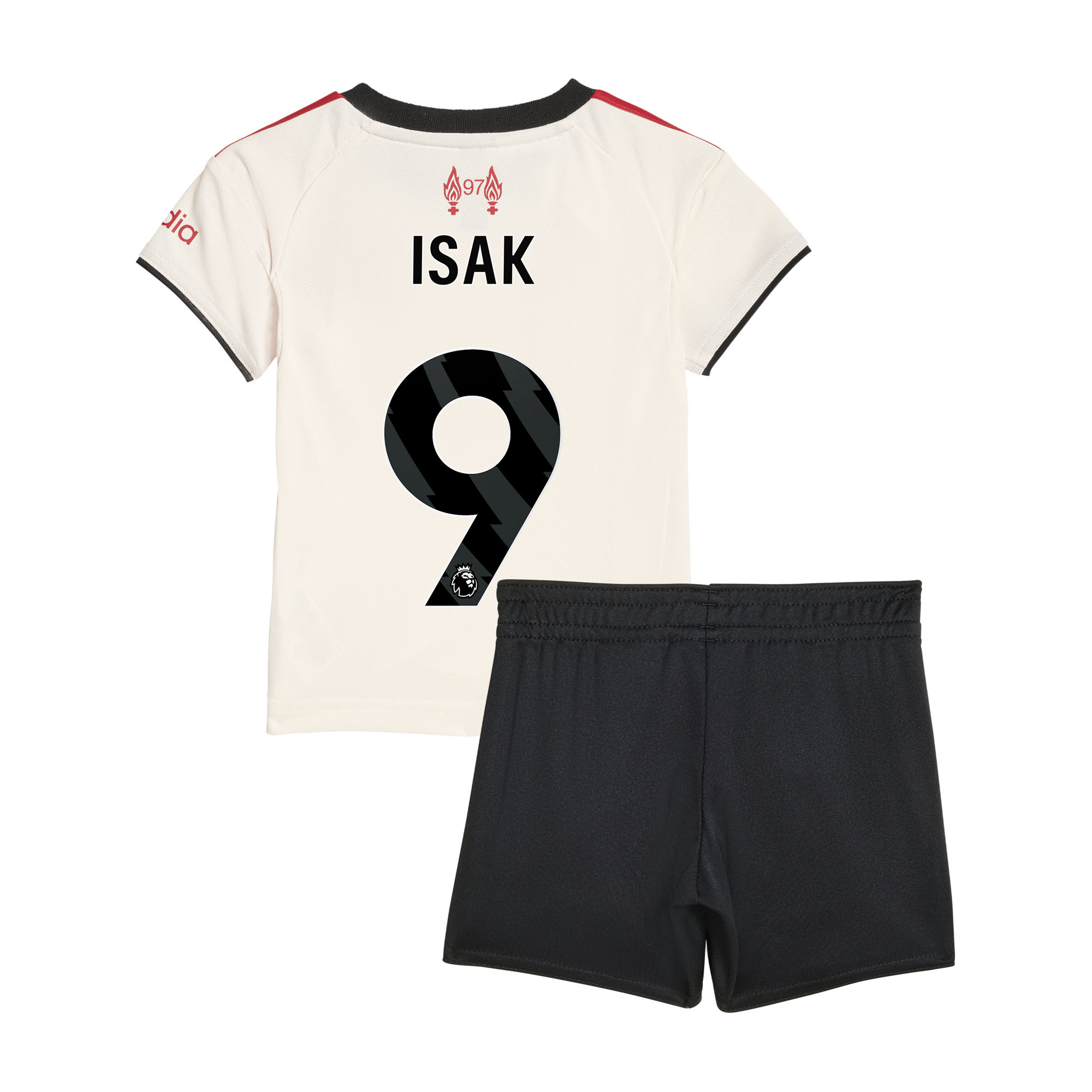Liverpool adidas Away Babykit 2025-26 with Isak 9 printing, , rebel_hi-res