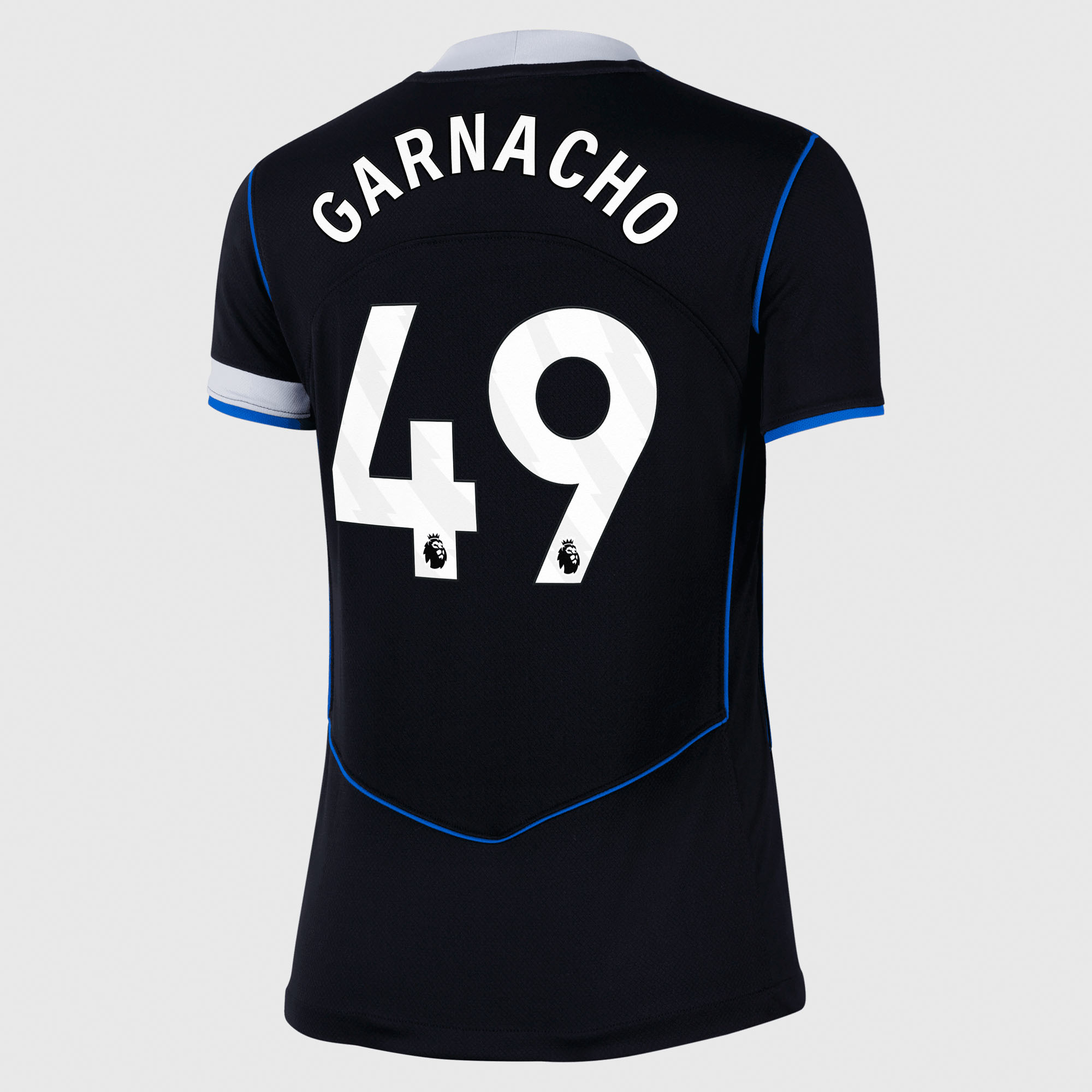 Chelsea Nike Third Stadium Shirt 2025-26 - Womens with Garnacho 49 printing, , rebel_hi-res