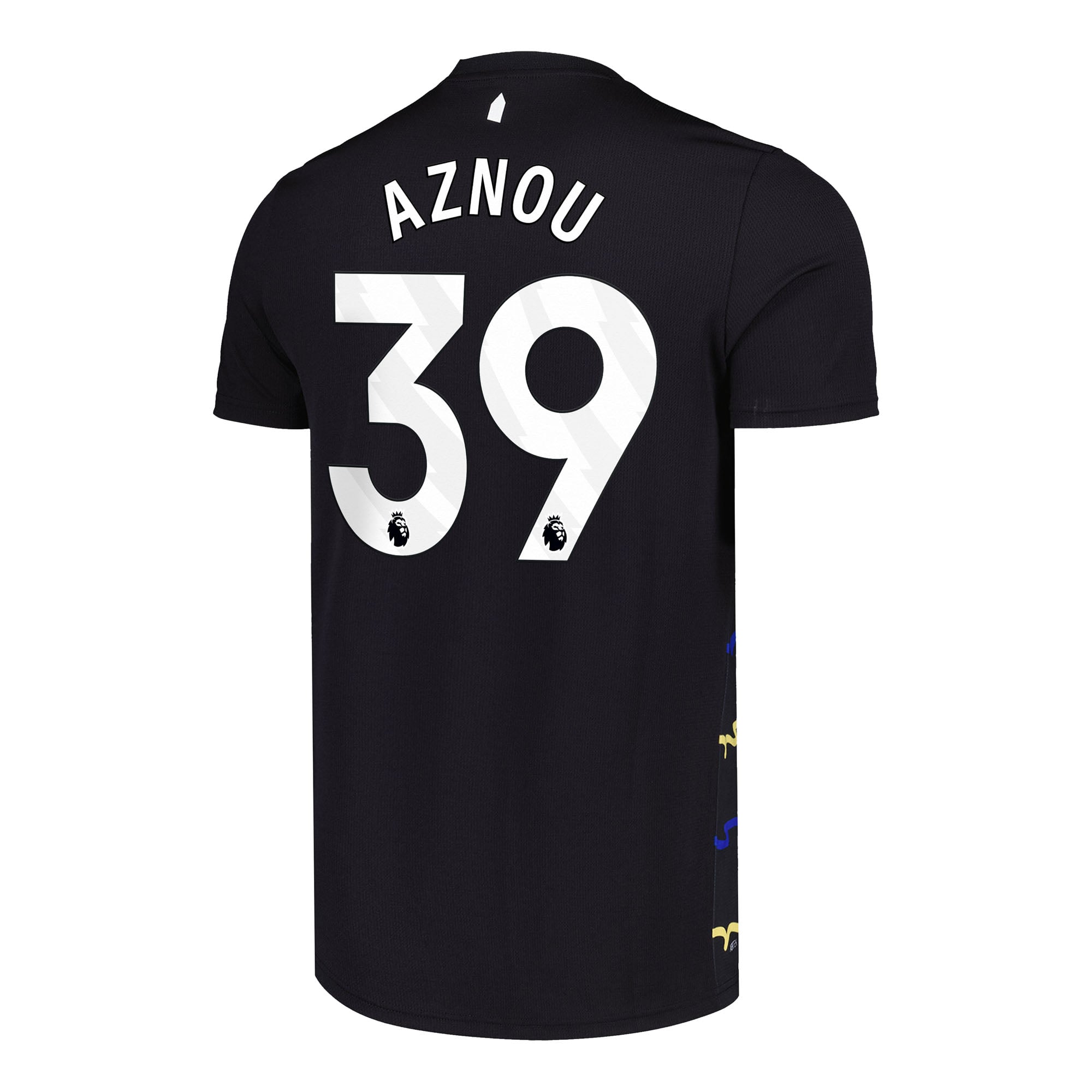 Everton Castore Third Replica Shirt 2025-26 - Unsponsored with Aznou 39  printing, , rebel_hi-res