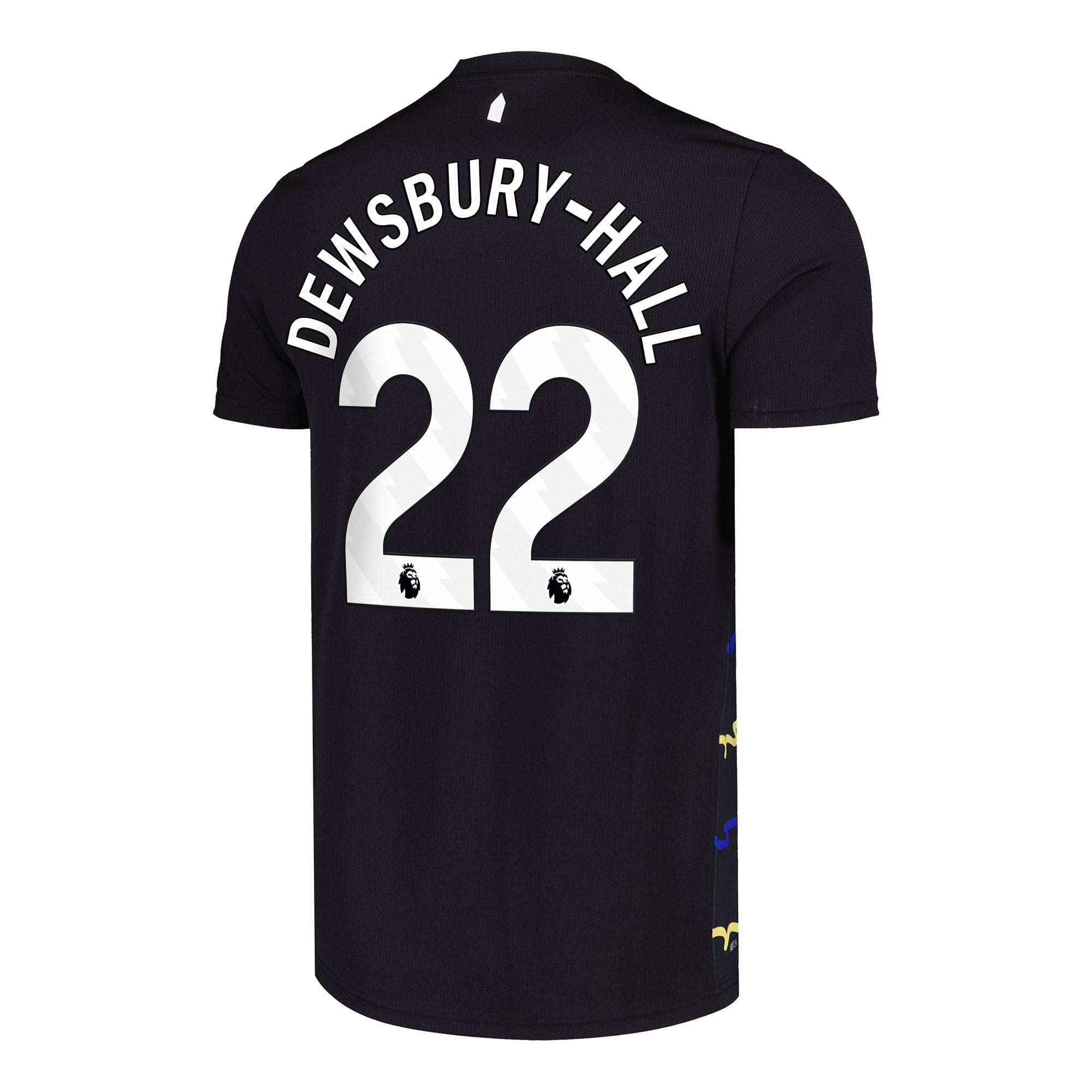 Everton Castore Third Replica Shirt 2025-26 - Unsponsored with Dewsbury-Hall 22  printing, , rebel_hi-res