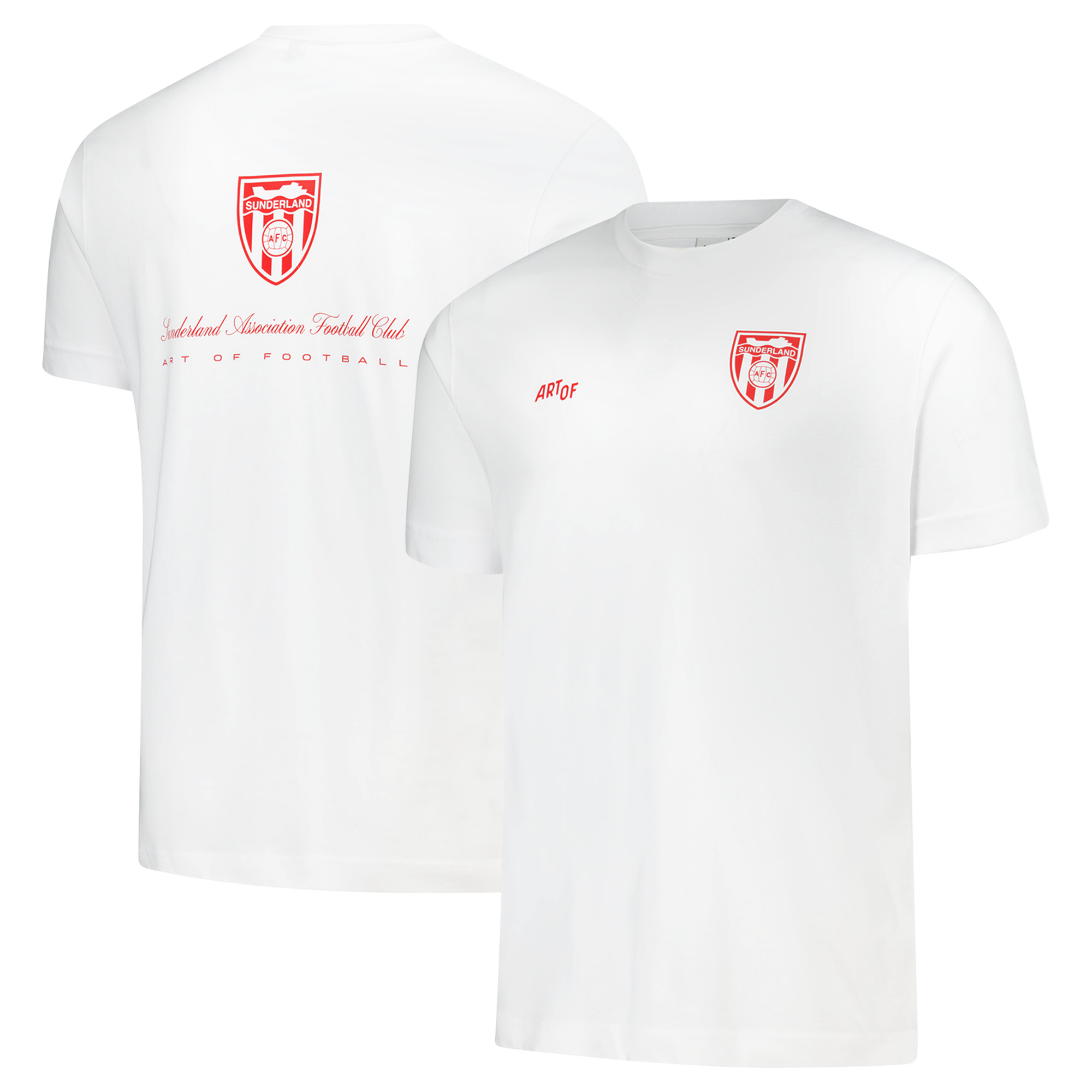 Sunderland x Art of Label Print T-Shirt - White - Unisex, , rebel_hi-res