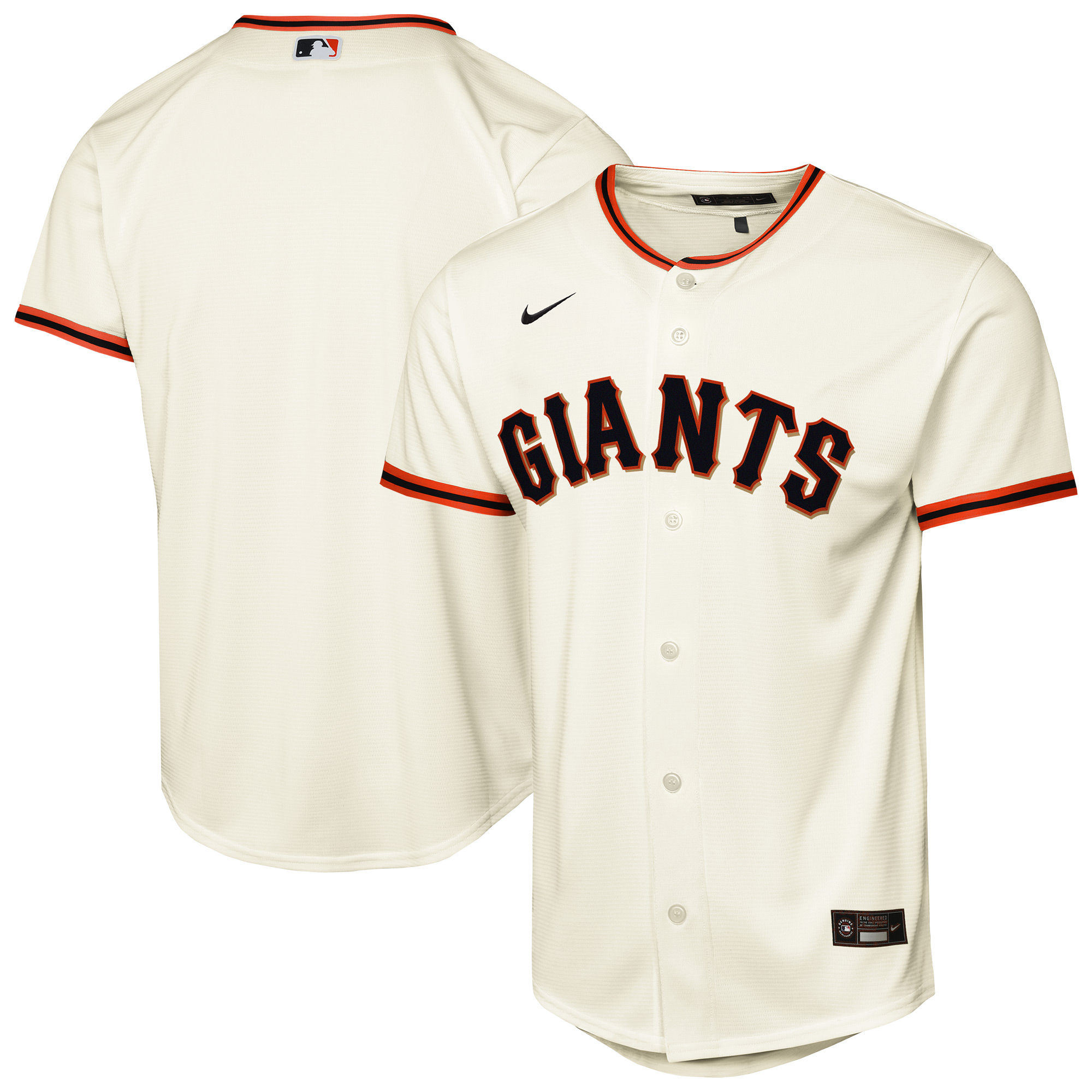 San Francisco Giants Nike Home Jersey - Youth, , rebel_hi-res