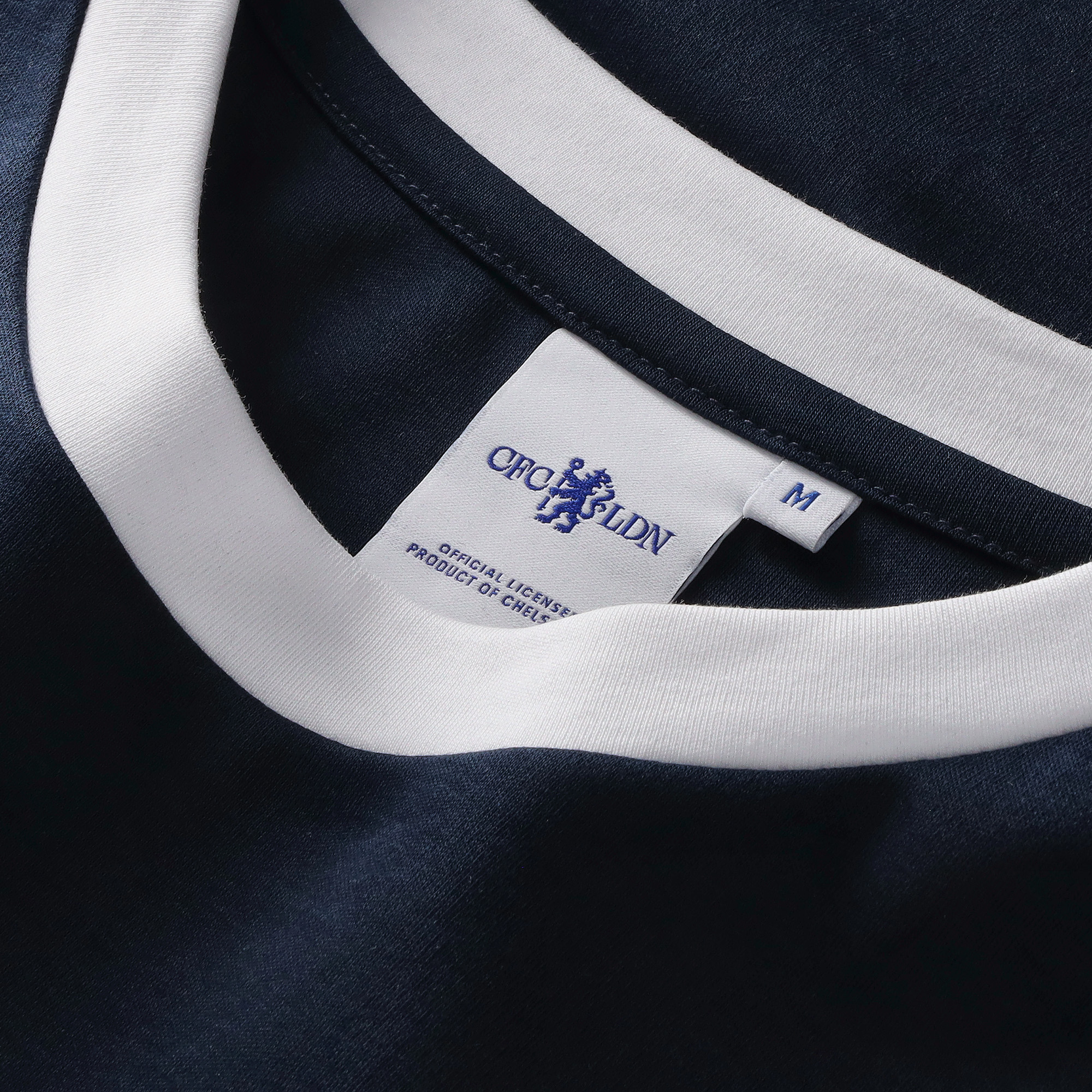 Chelsea Pensioners Ringer T-Shirt - Navy, , rebel_hi-res