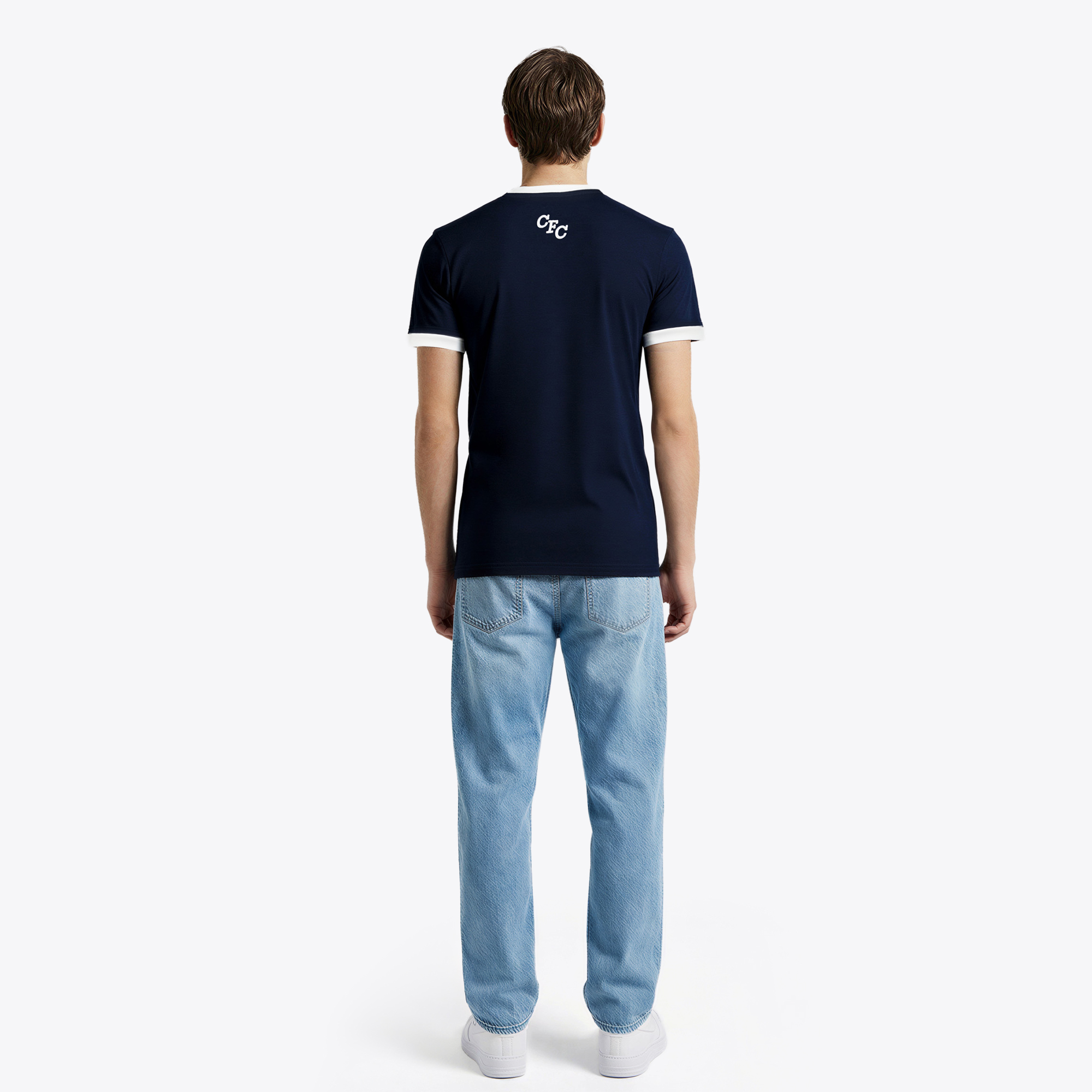 Chelsea Pensioners Ringer T-Shirt - Navy, , rebel_hi-res