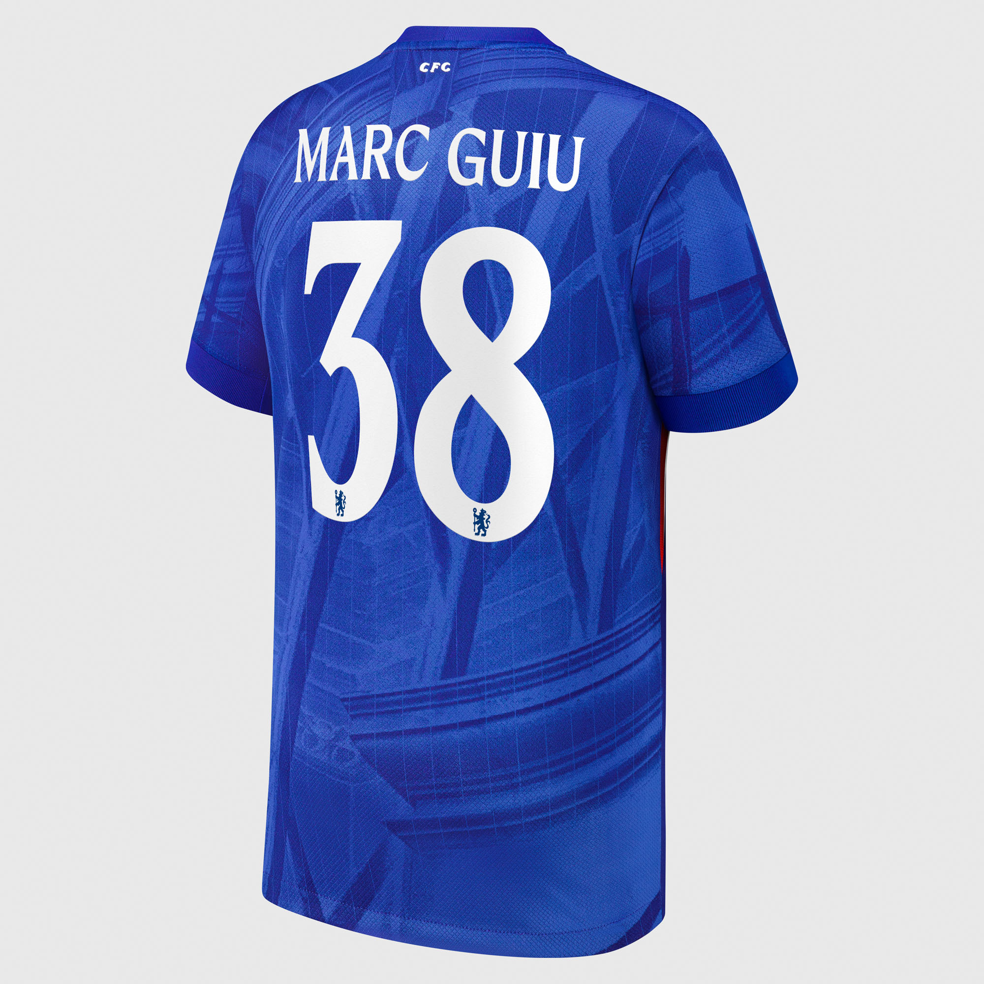 Chelsea Cup Nike Home Stadium Shirt 2025-26 - Kids with Marc Guiu 38 printing, , rebel_hi-res