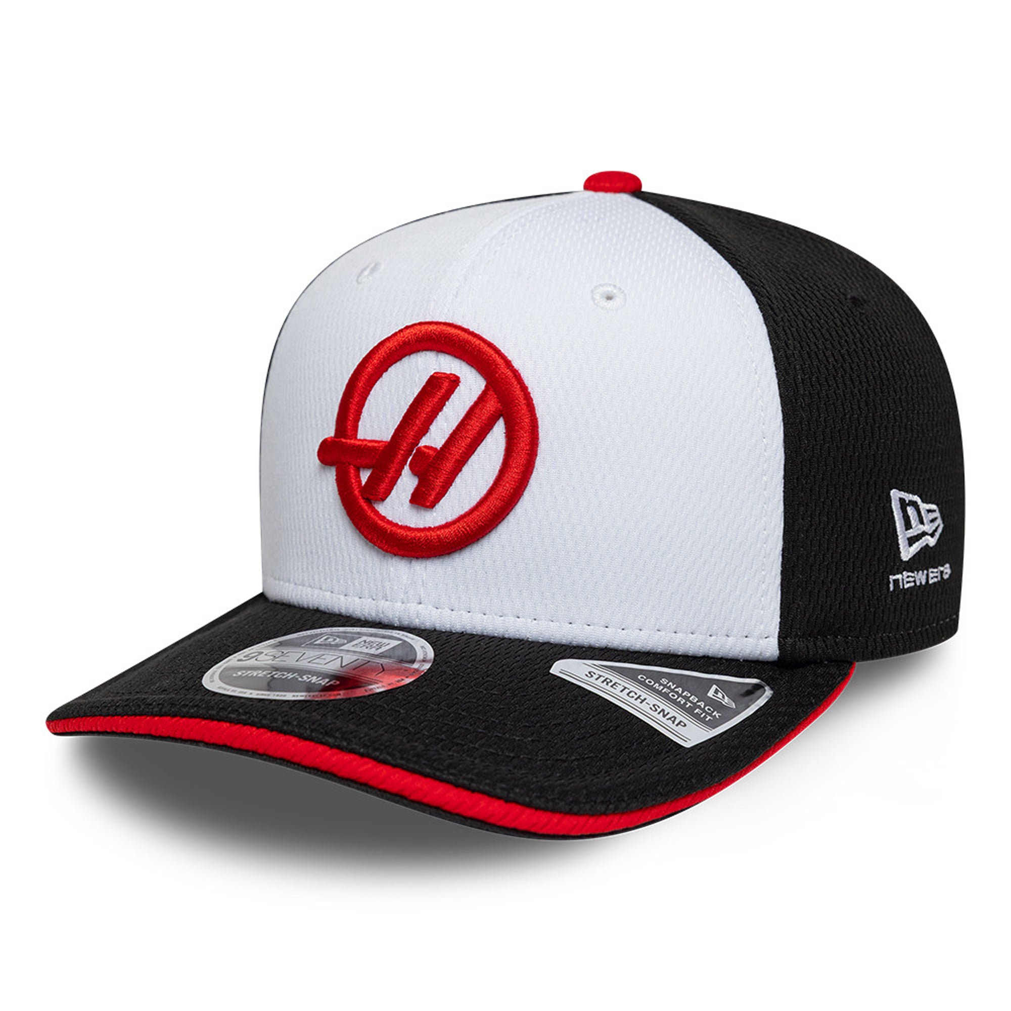 Haas New Era 9SEVENTY Team Stretch Snap Cap - Black, , rebel_hi-res
