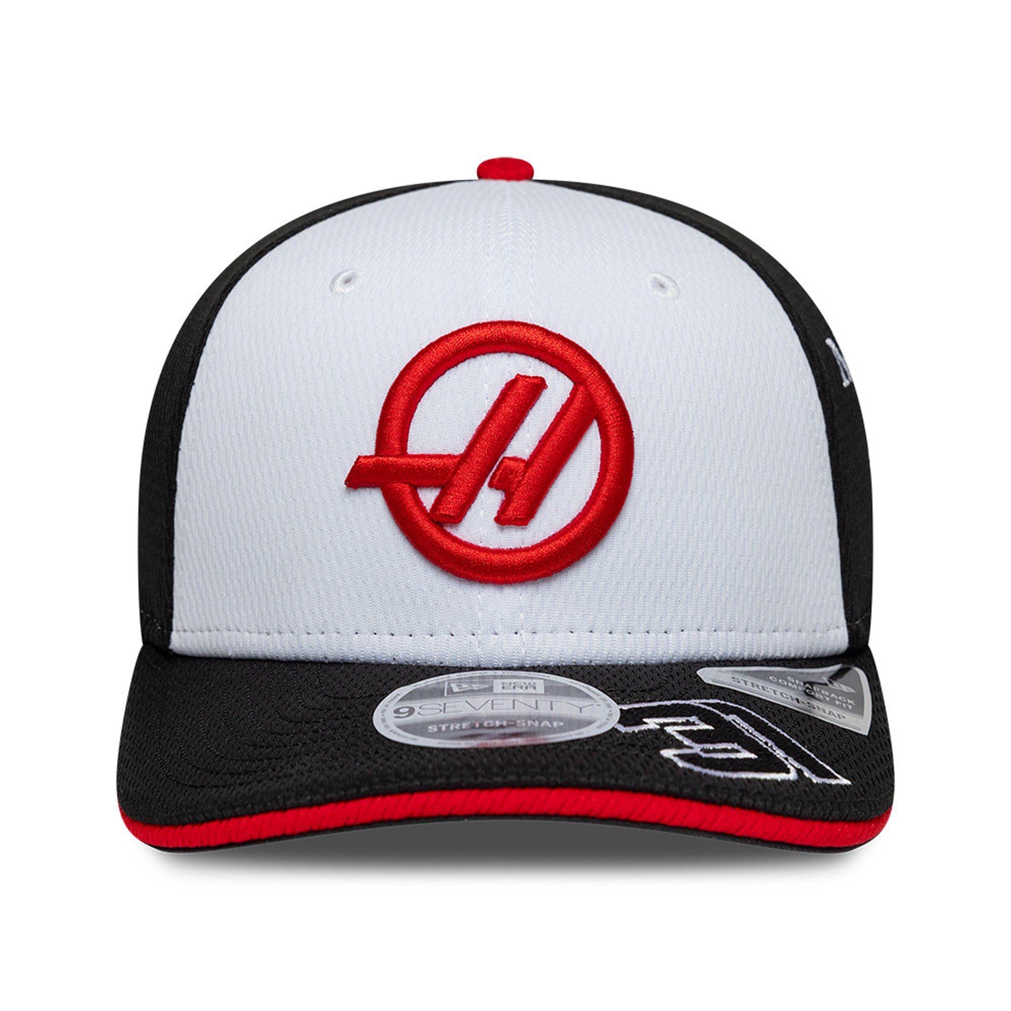 Haas New Era Esteban Ocon 9SEVENTY Team Cap - Black, , rebel_hi-res