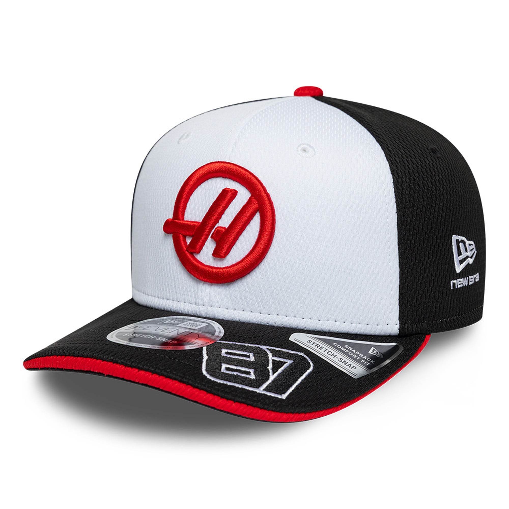 Haas New Era Team Ollie Bearman 9SEVENTY Team Cap - Black, , rebel_hi-res