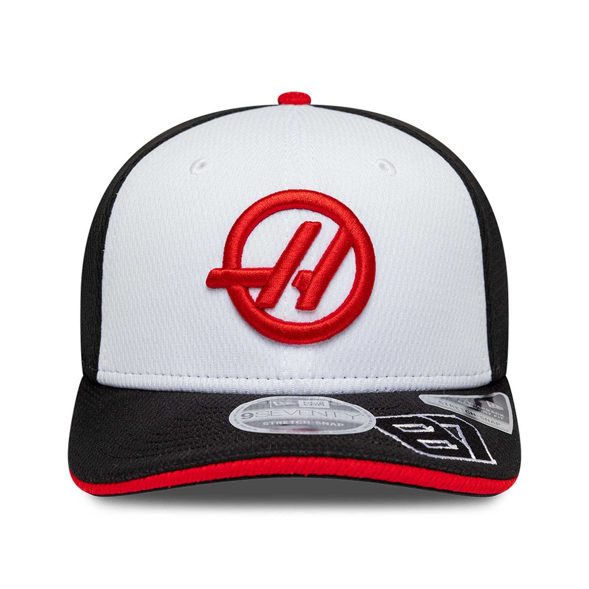 Haas New Era Team Ollie Bearman 9SEVENTY Team Cap - Black, , rebel_hi-res