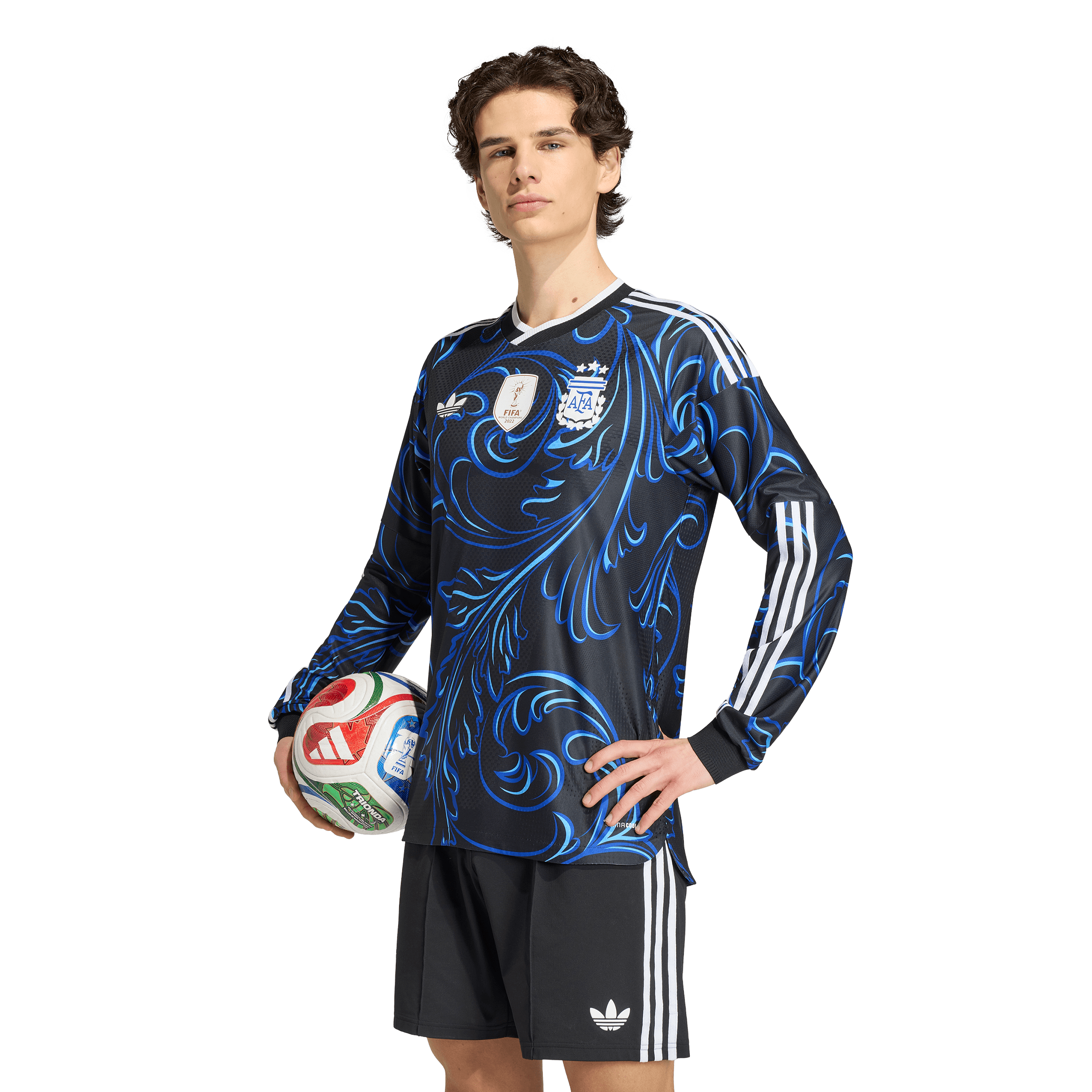 Argentina adidas Away Authentic Shirt 2026 - Long Sleeve, , rebel_hi-res