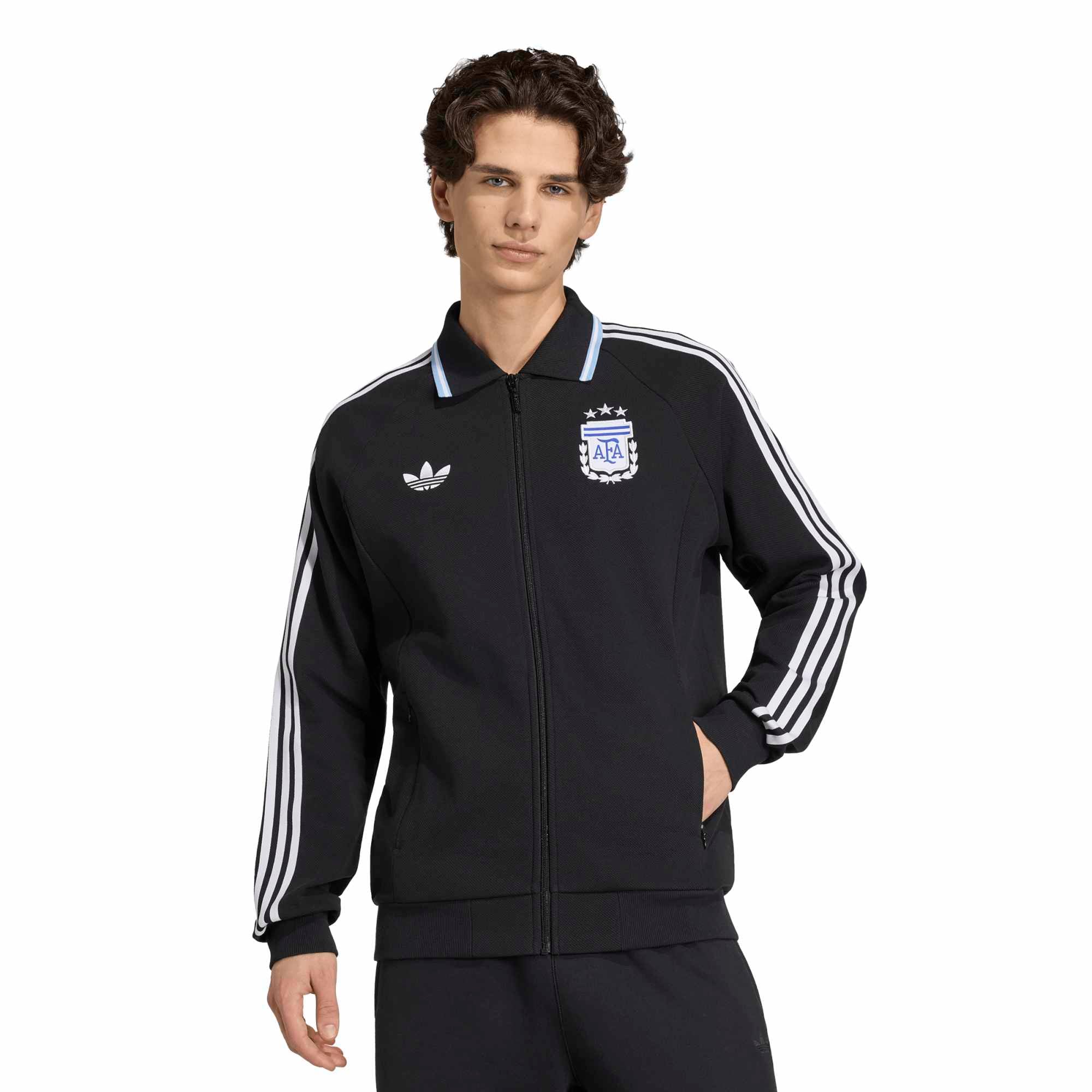 Argentina adidas Away Anthem Jacket - Black, , rebel_hi-res