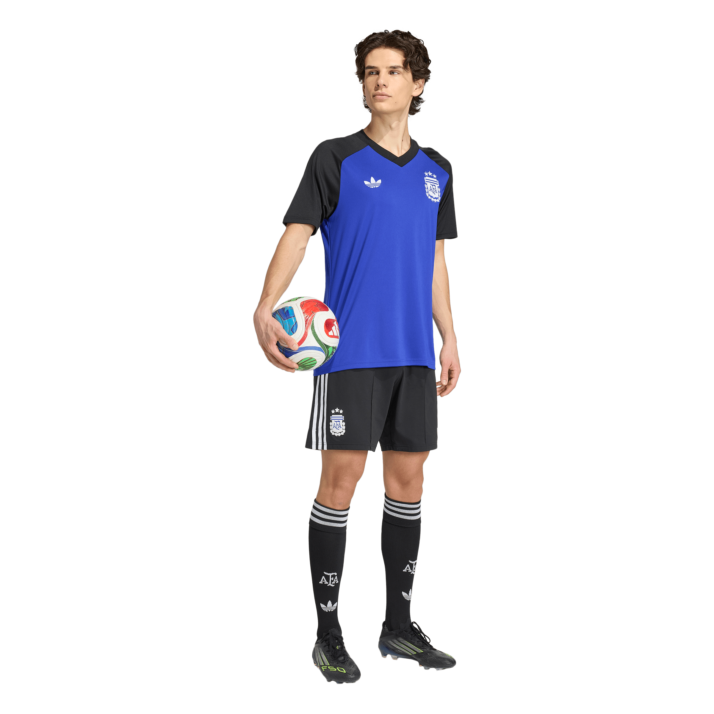 Argentina adidas Away Pre Match Top - Blue, , rebel_hi-res