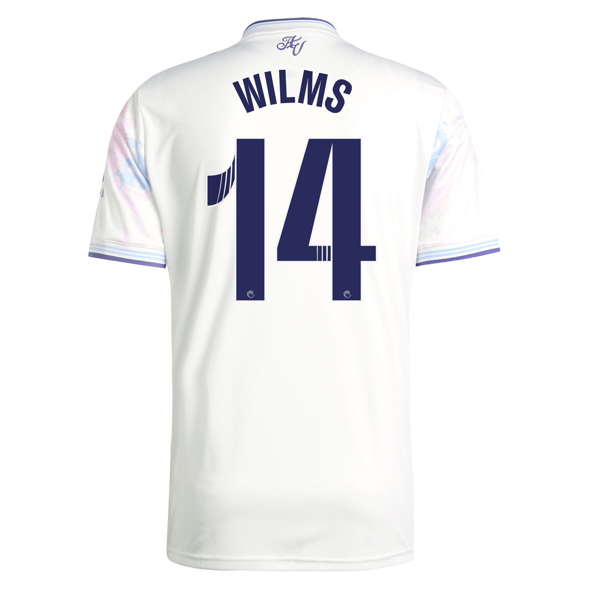 Aston Villa adidas WSL Third Shirt 2025-26 with Wilms 14  printing, , rebel_hi-res