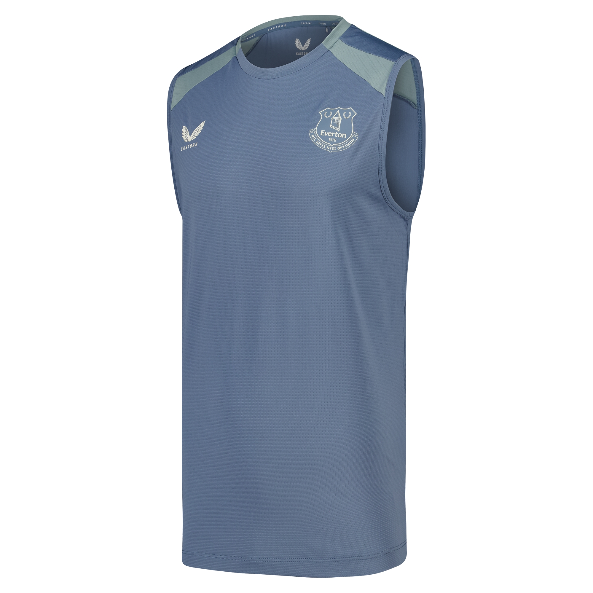 Everton Castore Players Training Vest - Blue, , rebel_hi-res