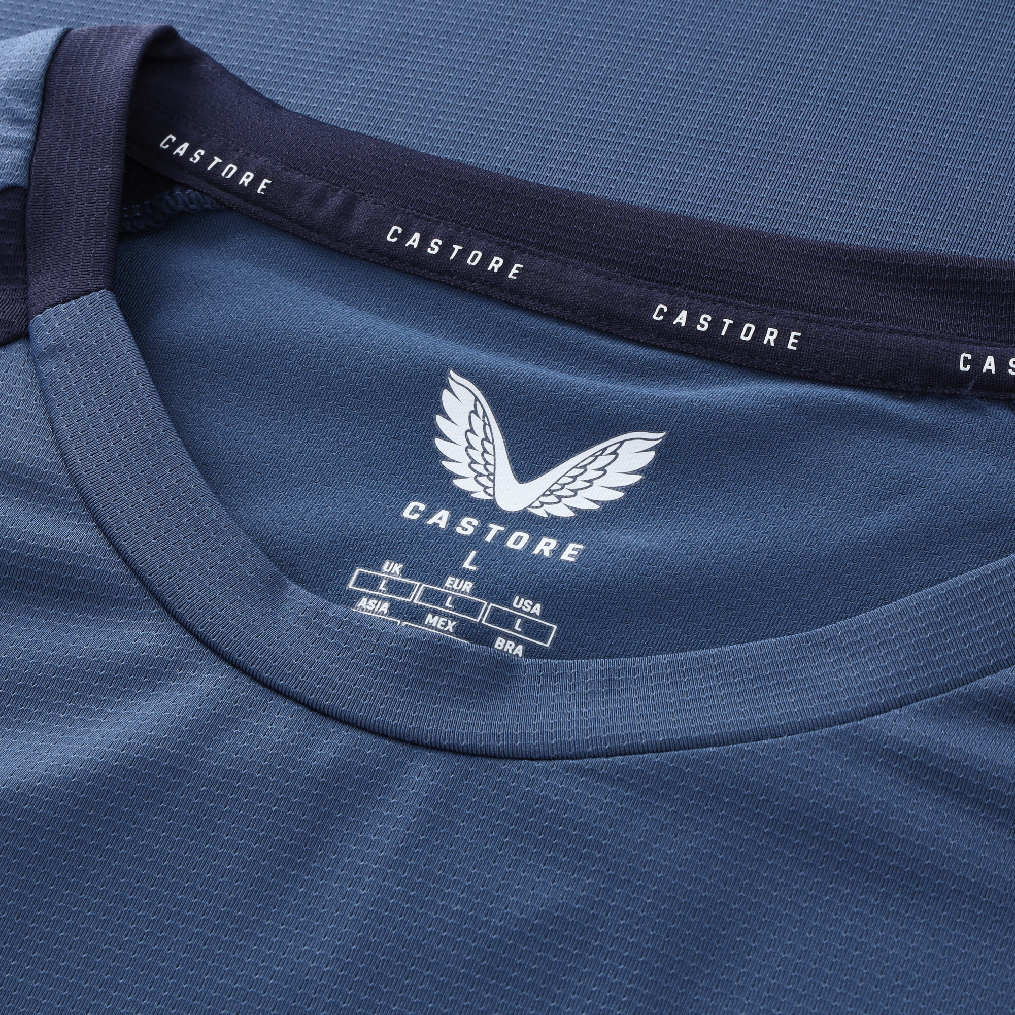 Everton Castore Coaches Training Top - Dark Blue, , rebel_hi-res