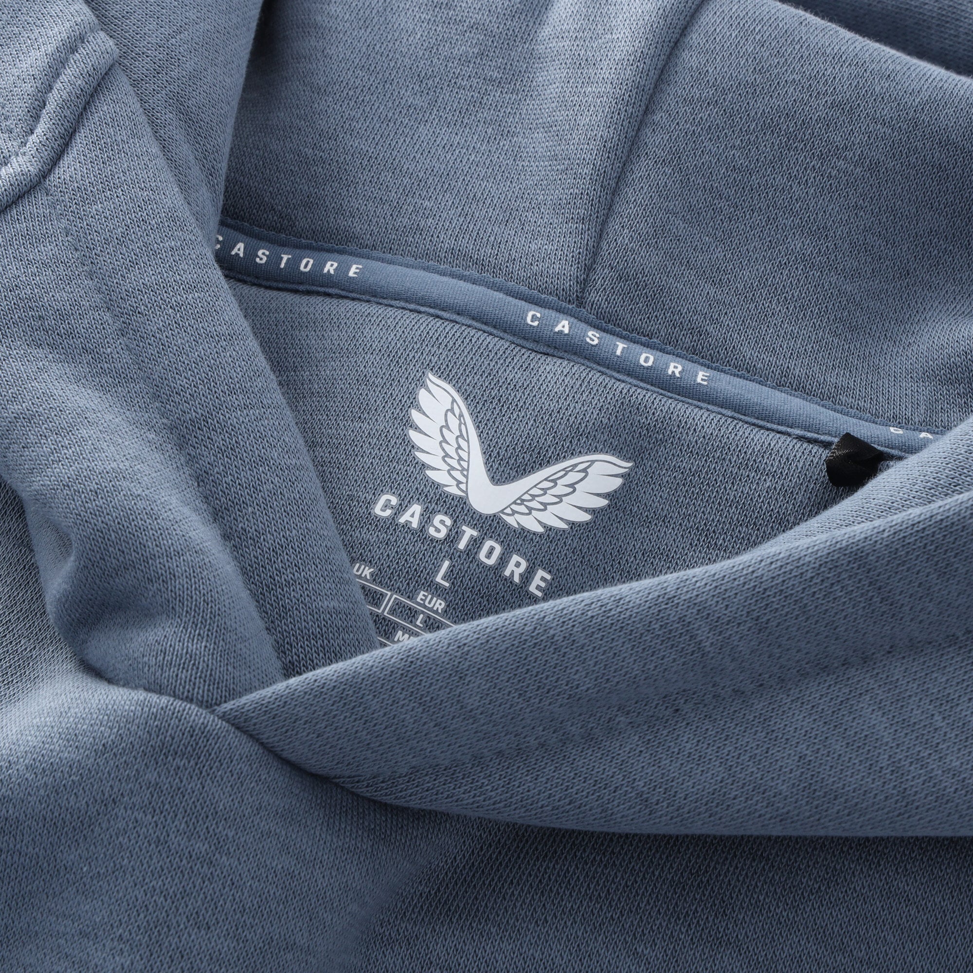 Everton Castore Players Off Pitch Hoodie - Blue - Womens, , rebel_hi-res