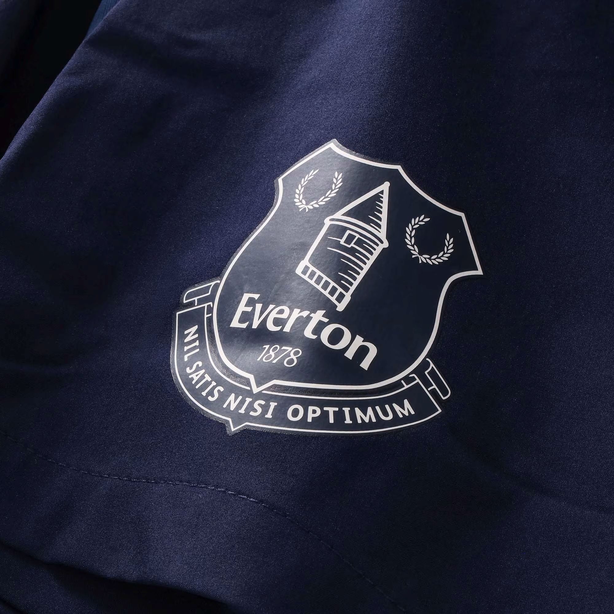 Everton Castore Coaches Training Zipped Shorts - Dark Blue - Kids, , rebel_hi-res