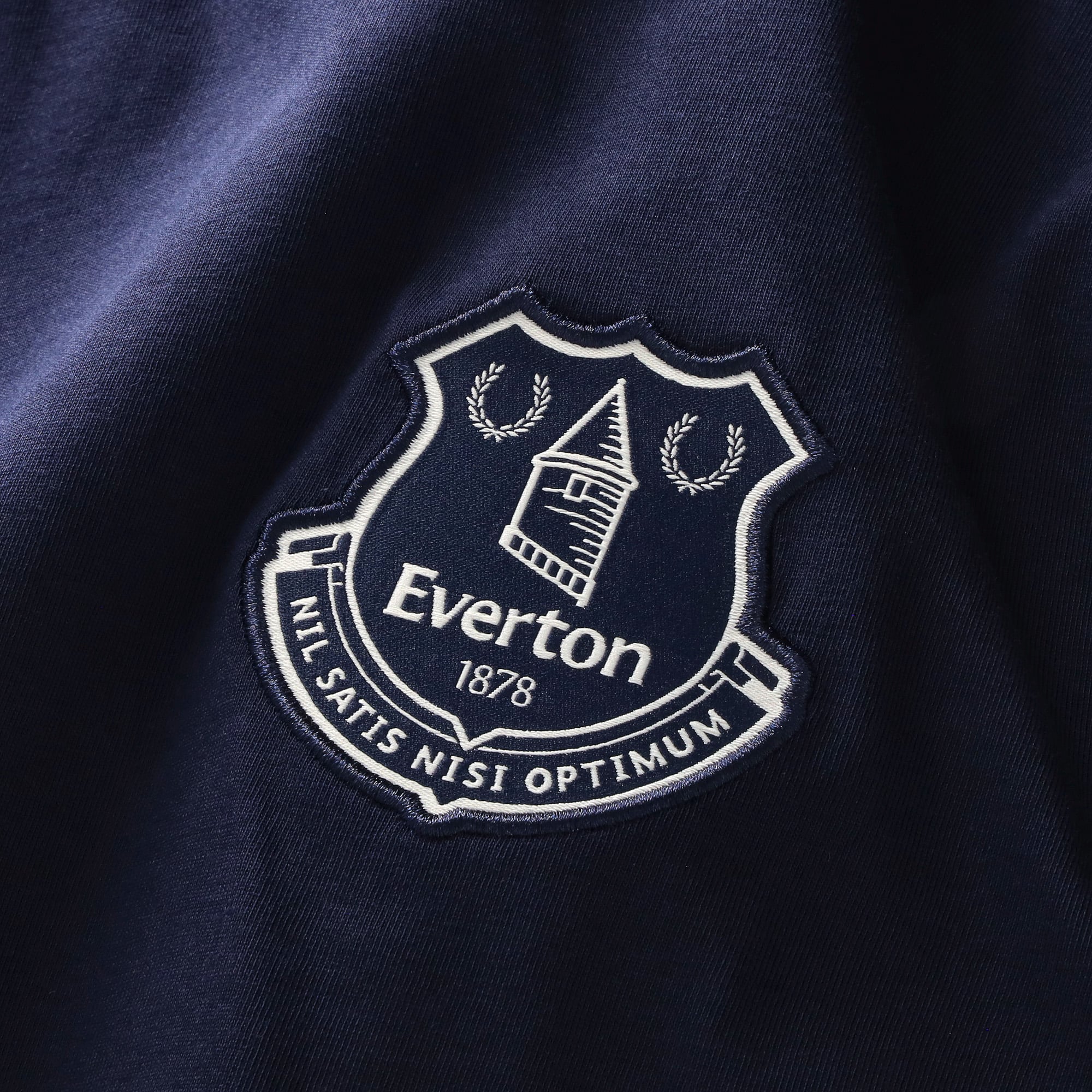 Everton Castore Coaches Off Pitch Logo T-Shirt - Navy - Kids, , rebel_hi-res