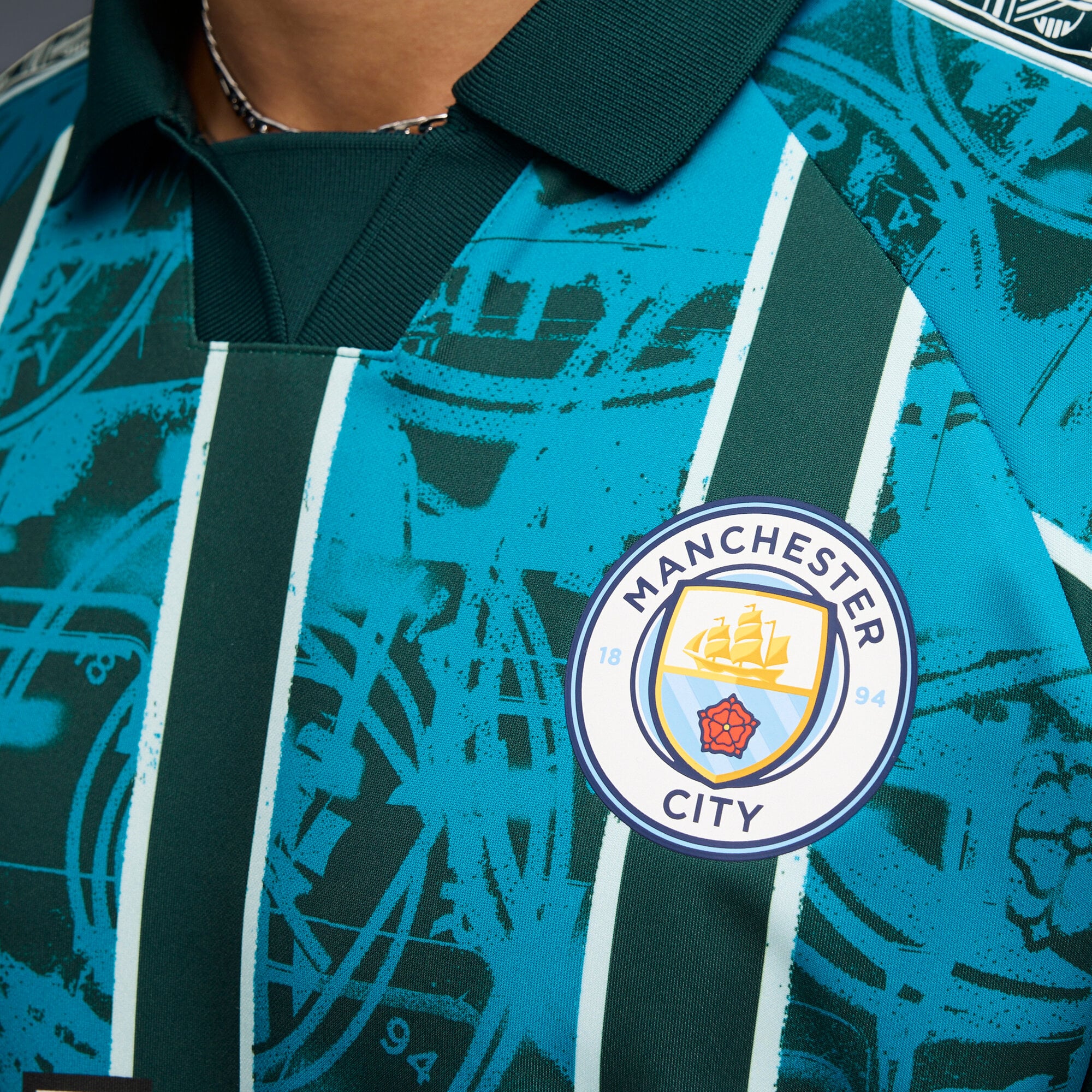 Manchester City PUMA KING Retro Shirt - Blue, , rebel_hi-res