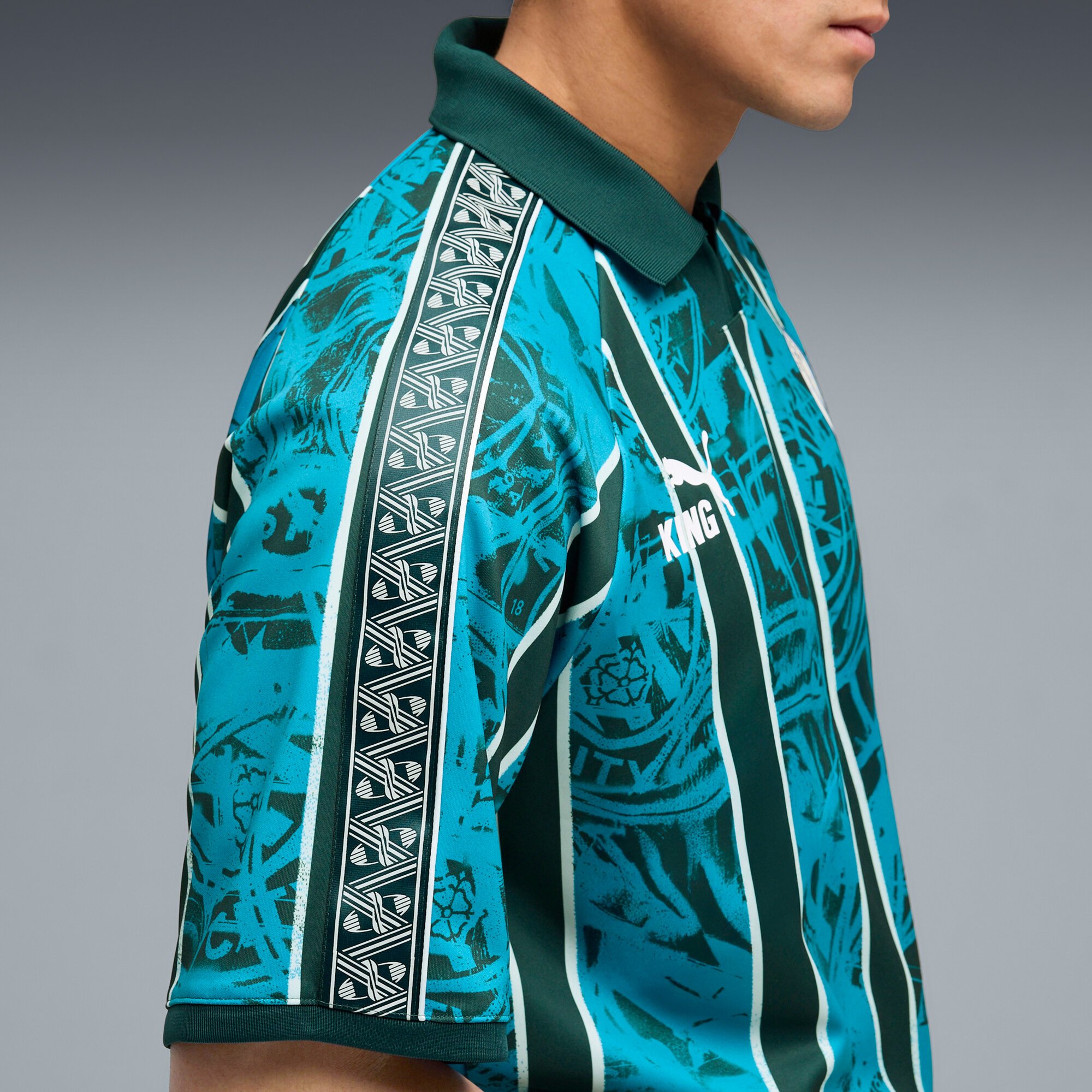 Manchester City PUMA KING Retro Shirt - Blue, , rebel_hi-res