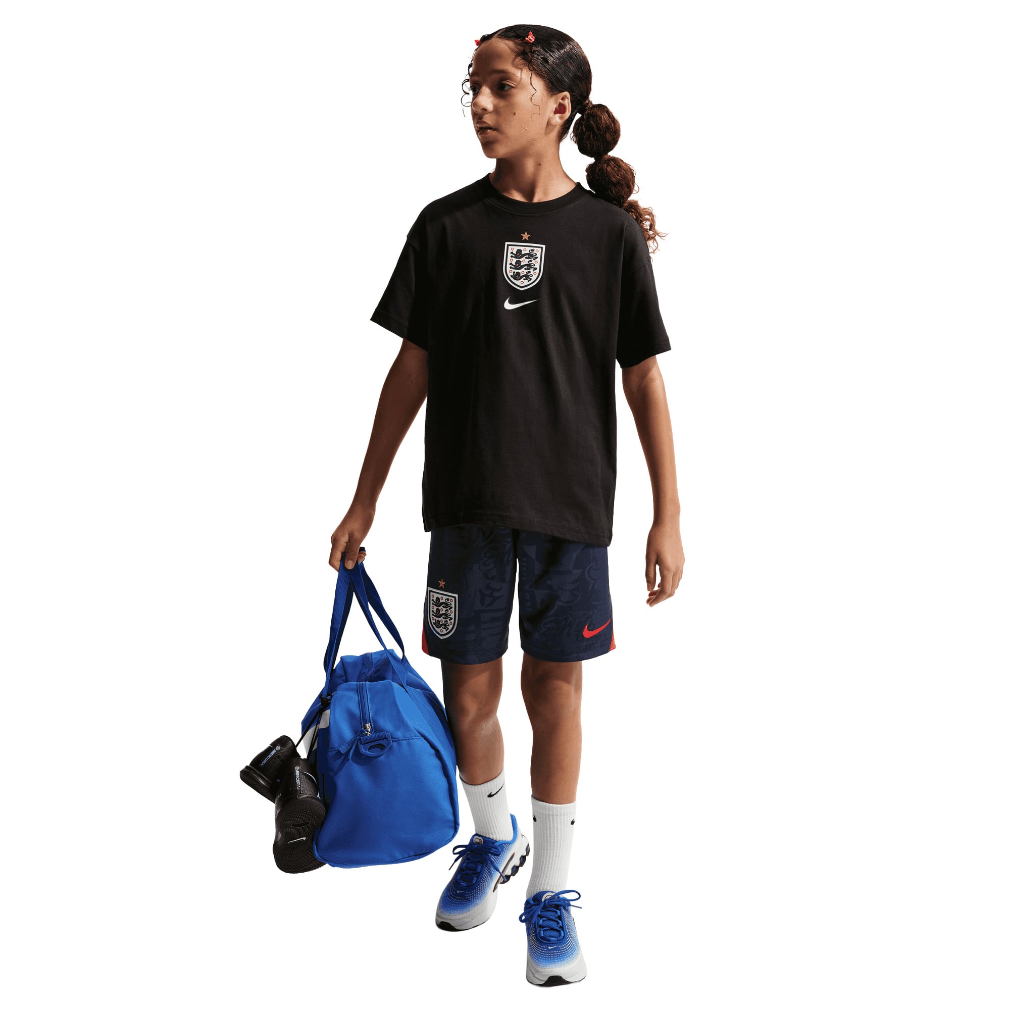 England Nike Away Stadium Shorts 2026 - Kids, , rebel_hi-res
