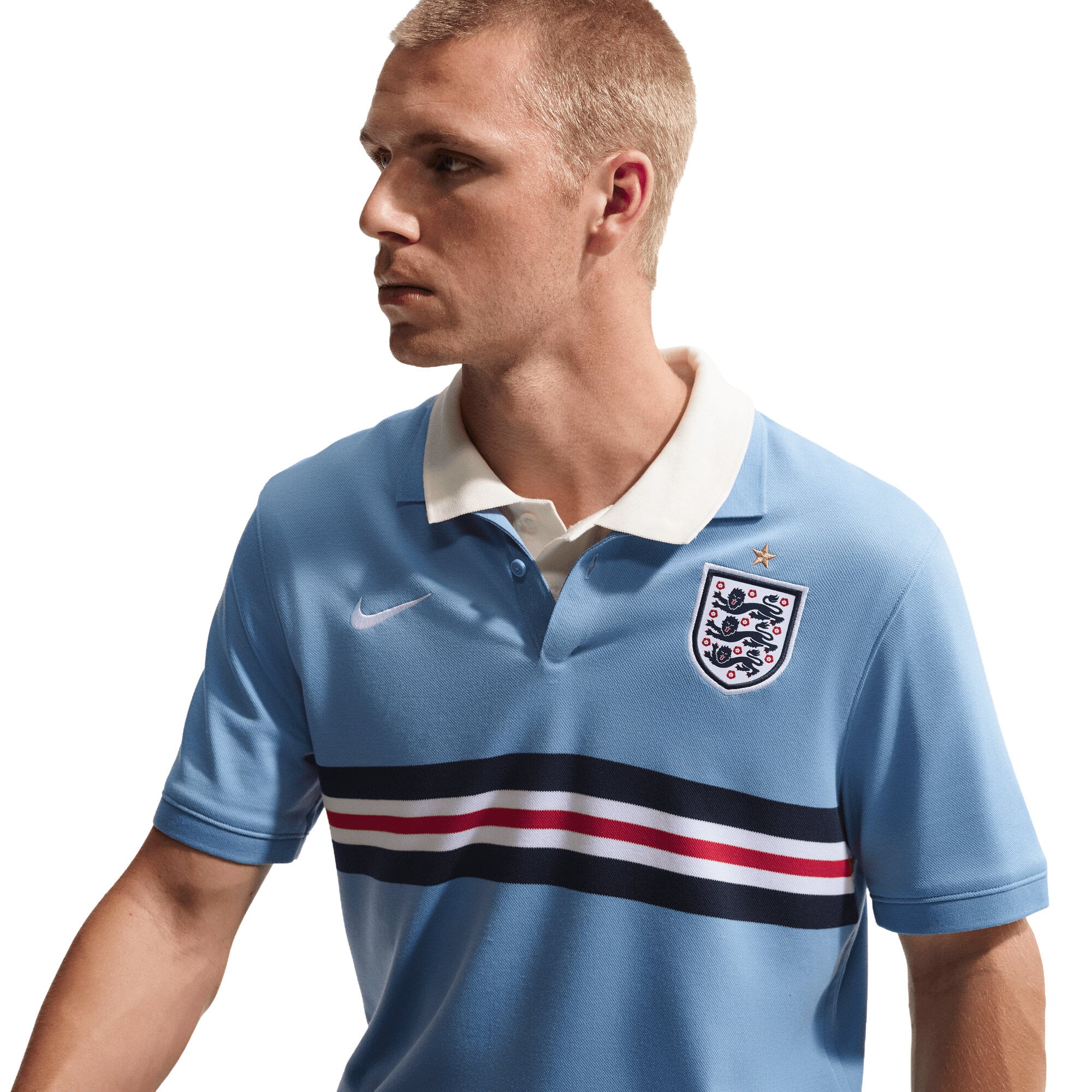 England Nike Dri-FIT Polo Shirt - Blue, , rebel_hi-res