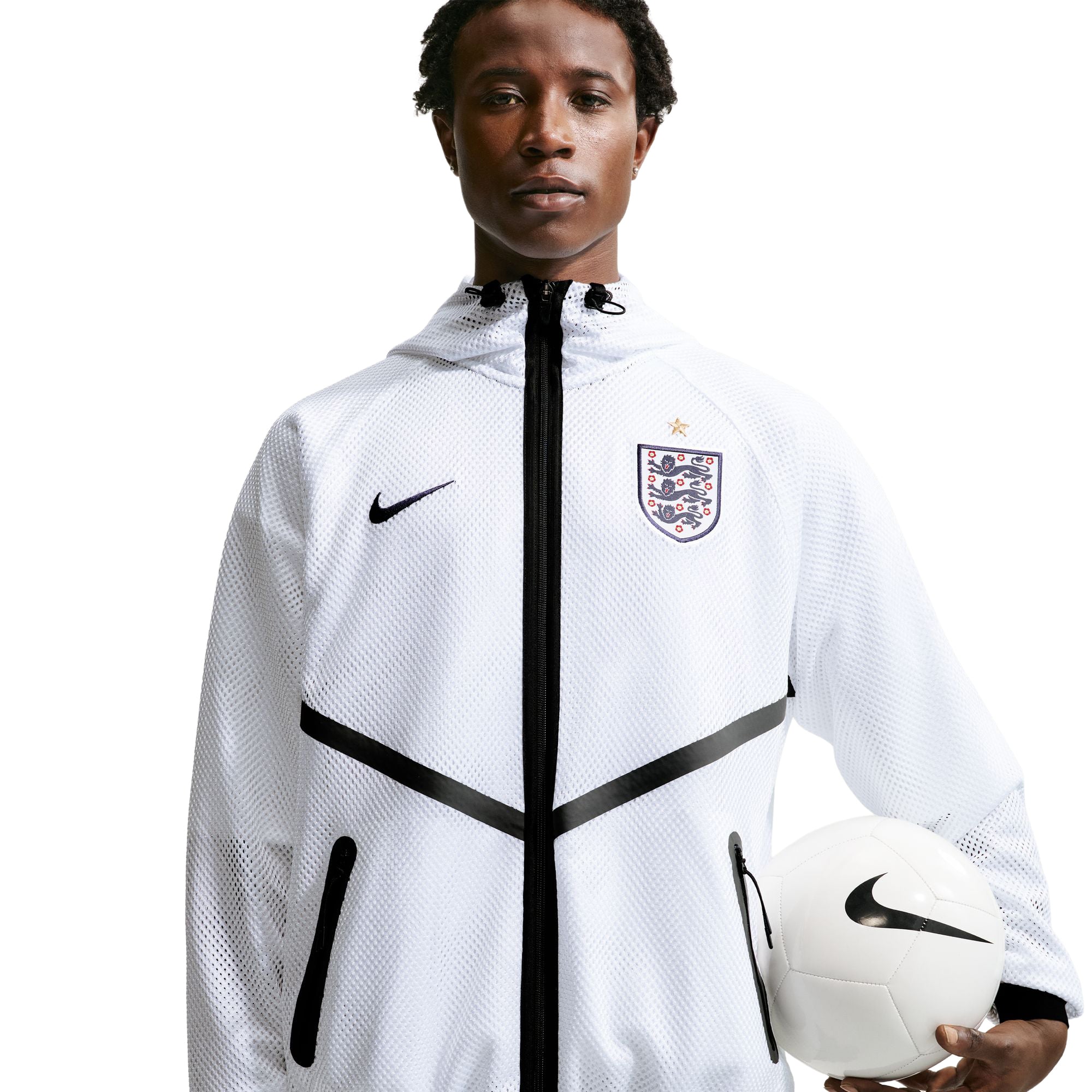 England Nike 'KMC' Anthem Jacket - White, , rebel_hi-res