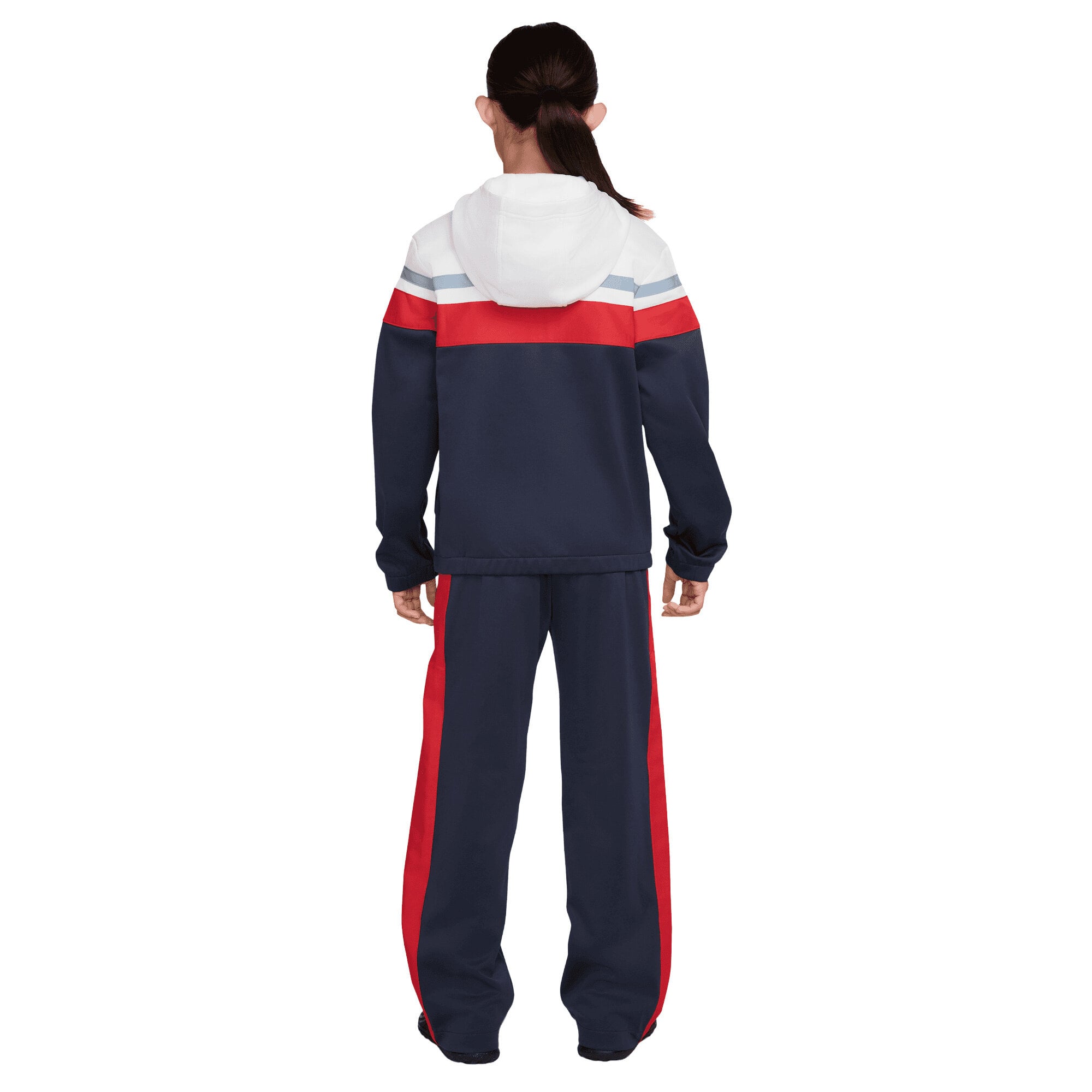 England Nike NSW Dri-FIT Tracksuit - White/Red - Kids, , rebel_hi-res