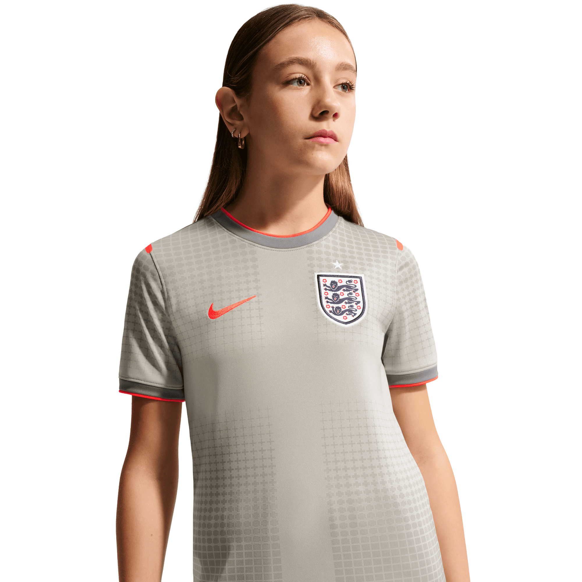 England Nike x Palace Pre Match Top - Pewter Grey - Kids, , rebel_hi-res