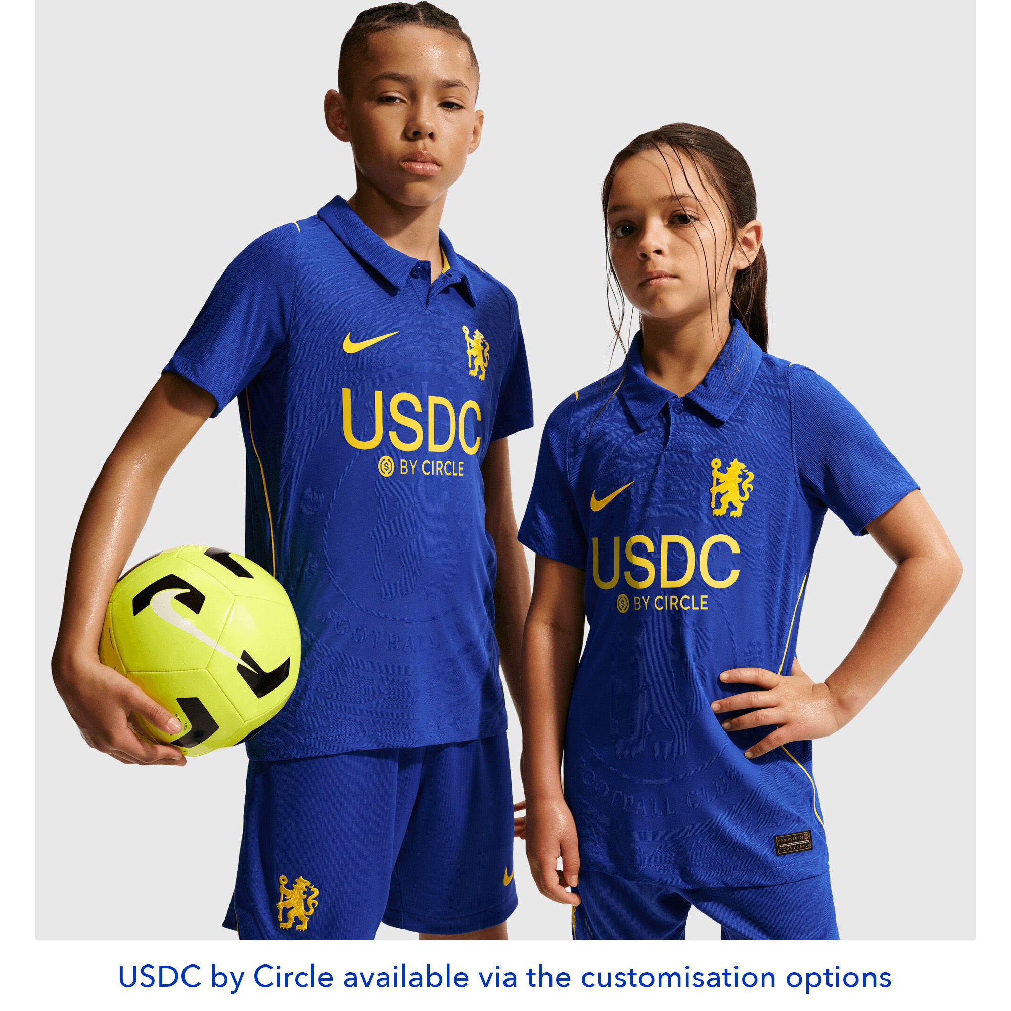 Chelsea Nike Home Aero-FIT Match Shirt 2026-27 - Kids, , rebel_hi-res